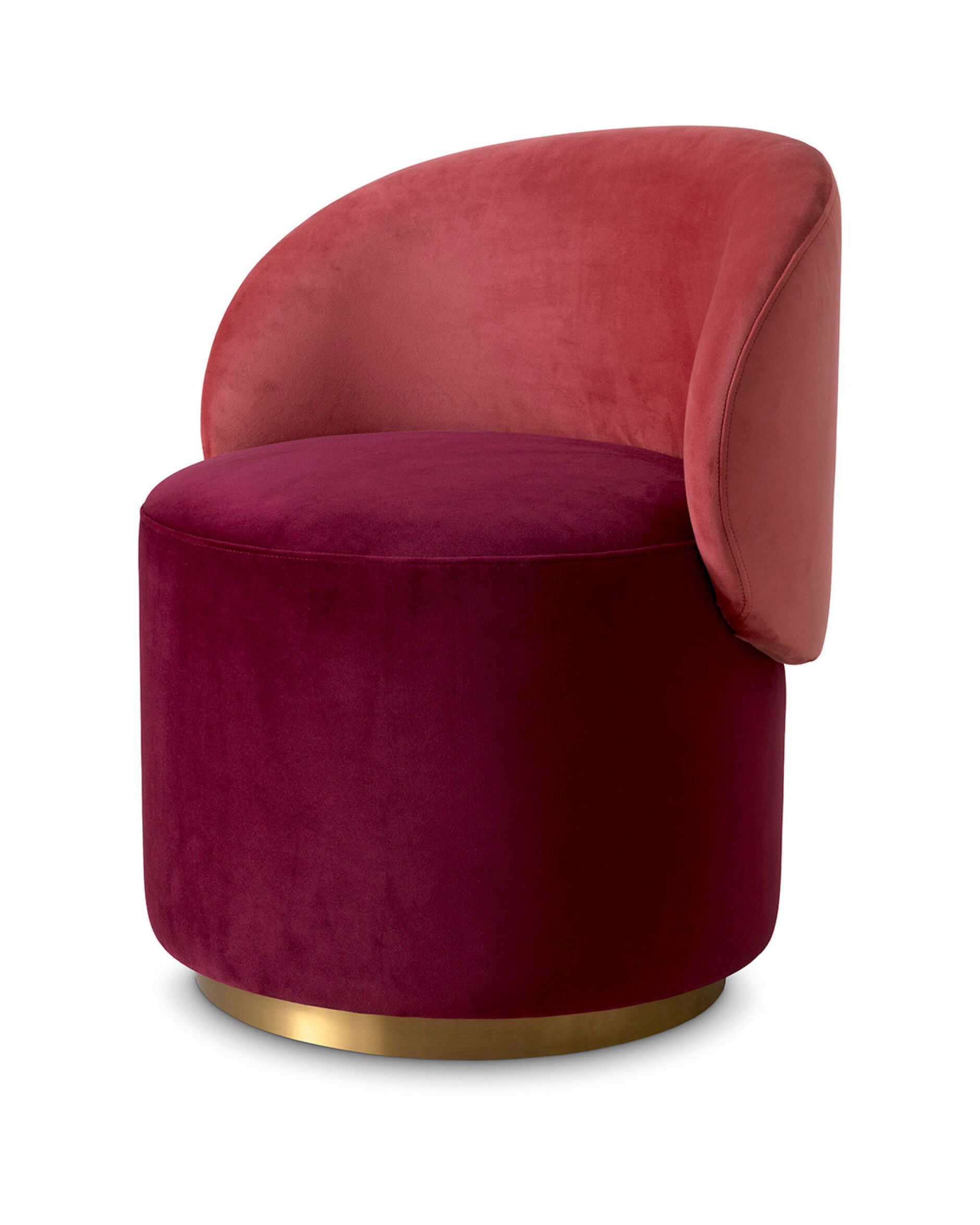 Greer matstol savona bordeaux velvet