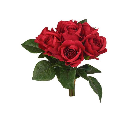 Rood - Rose Bouquet Red