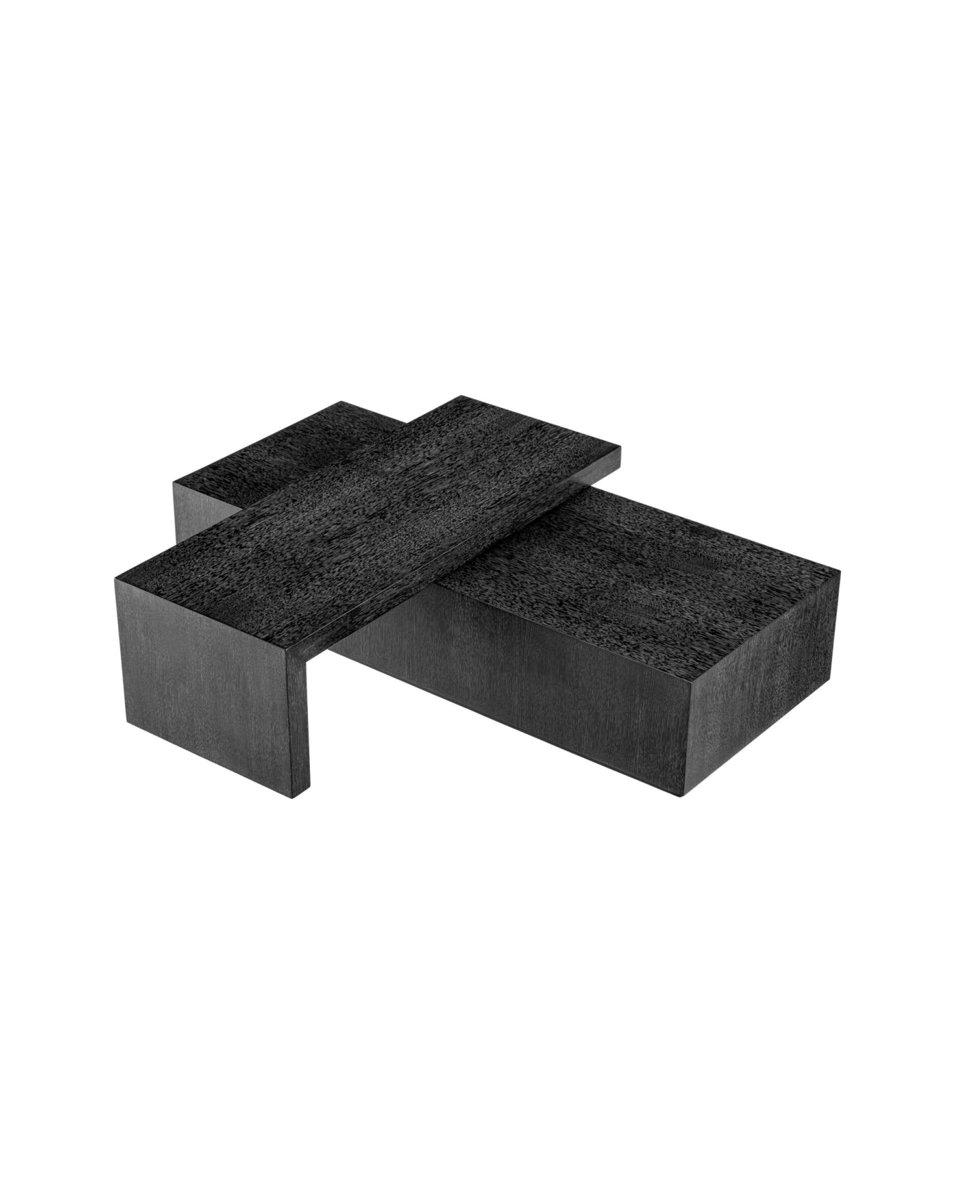 Salento soffbord charcoal grey 2-set