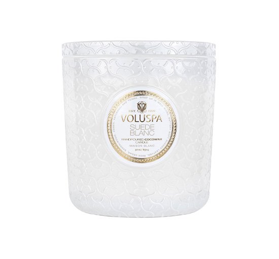 Suede Blanc - Saijo Persimmon Luxe Scented Candle