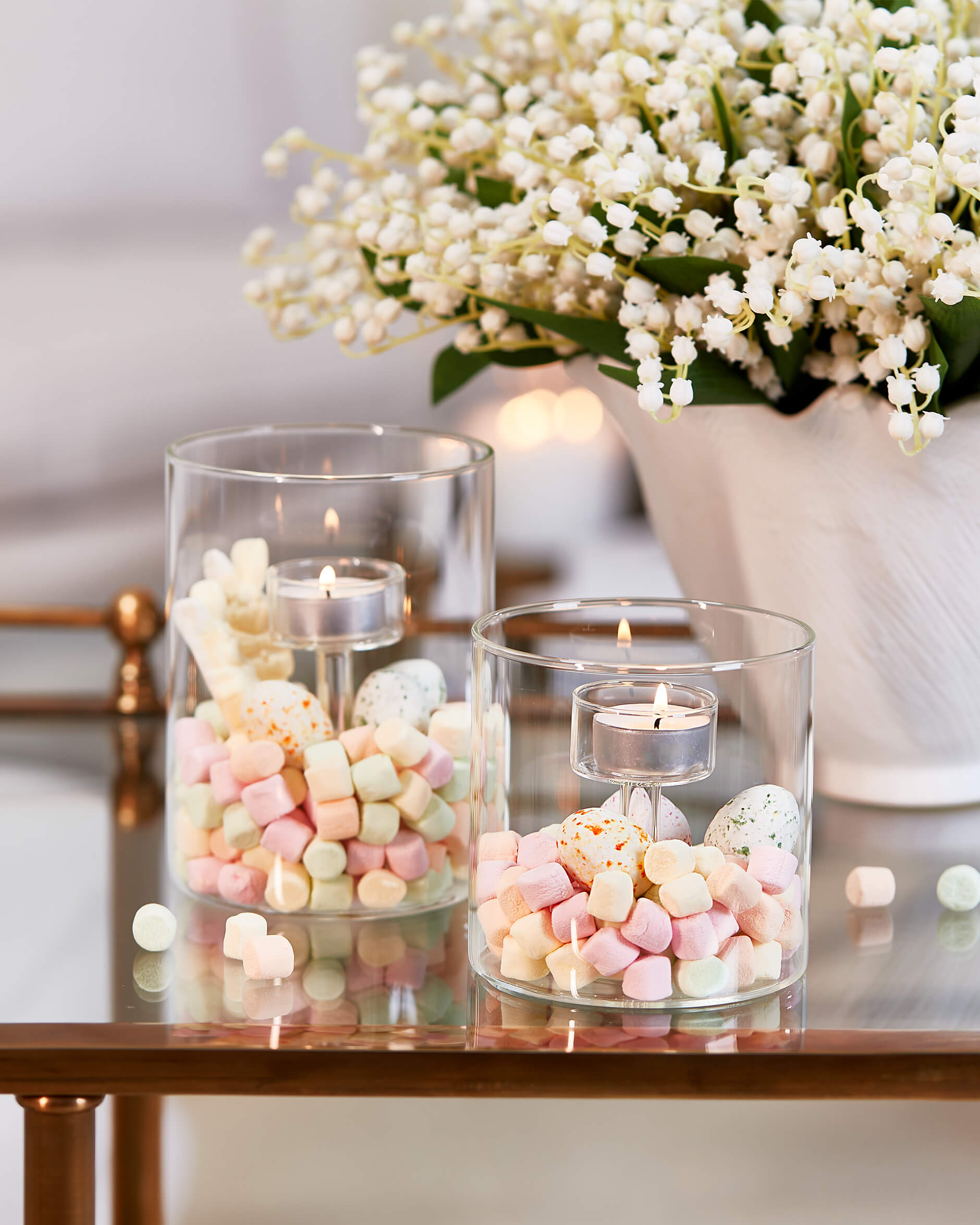 Lizette kynttilänpidikkeet kirkas lasi