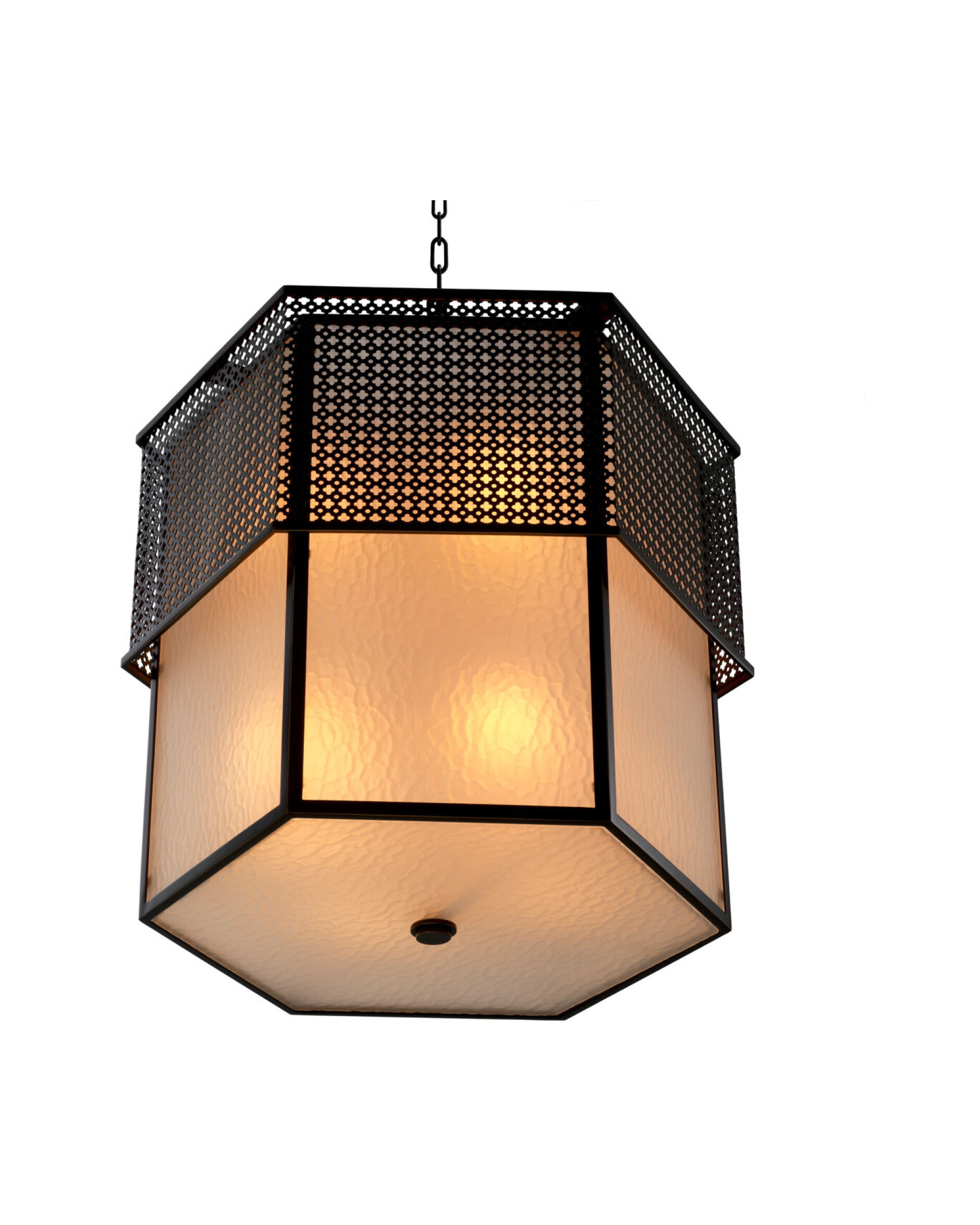 Minerva kroonluchter brons