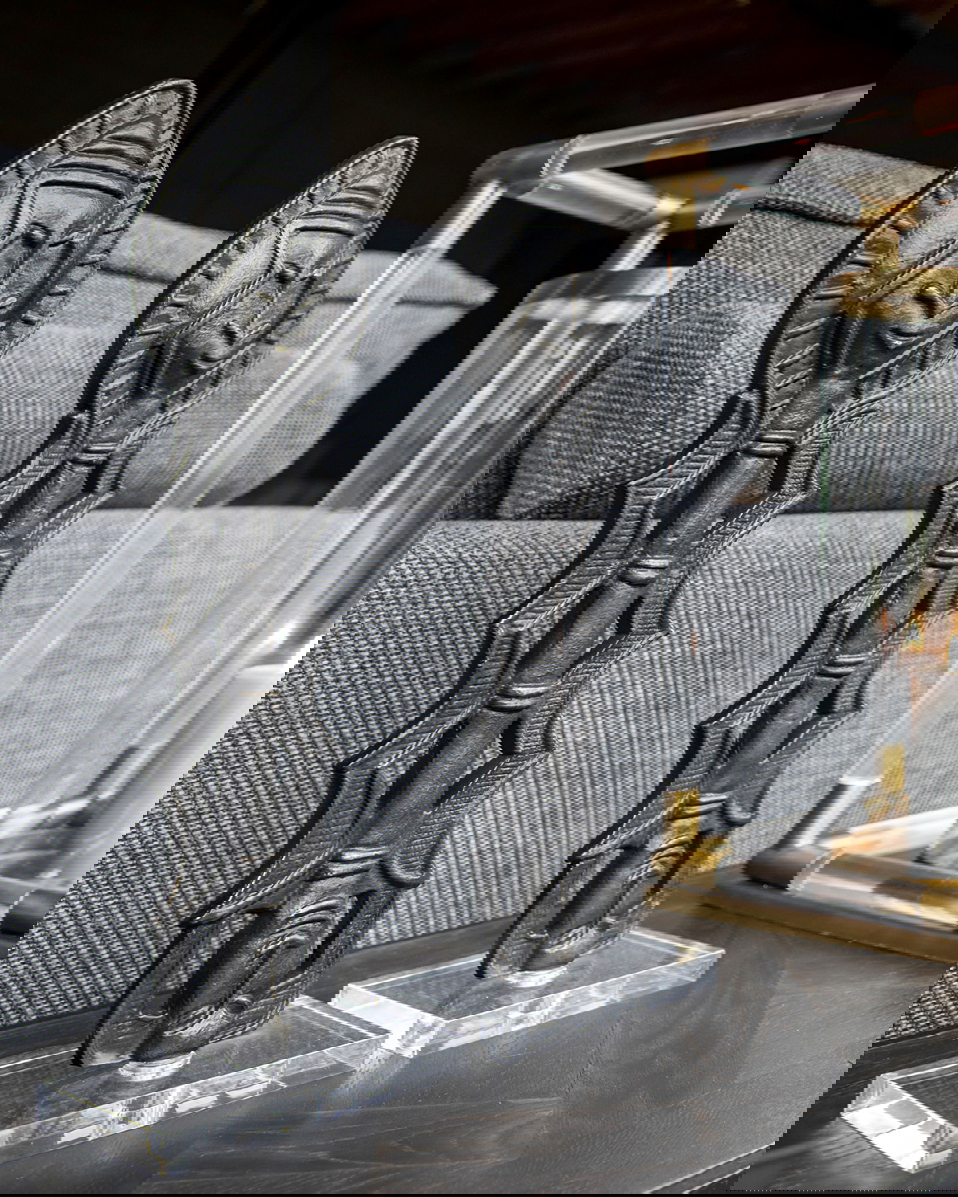 Yoruba dekoration antik brons