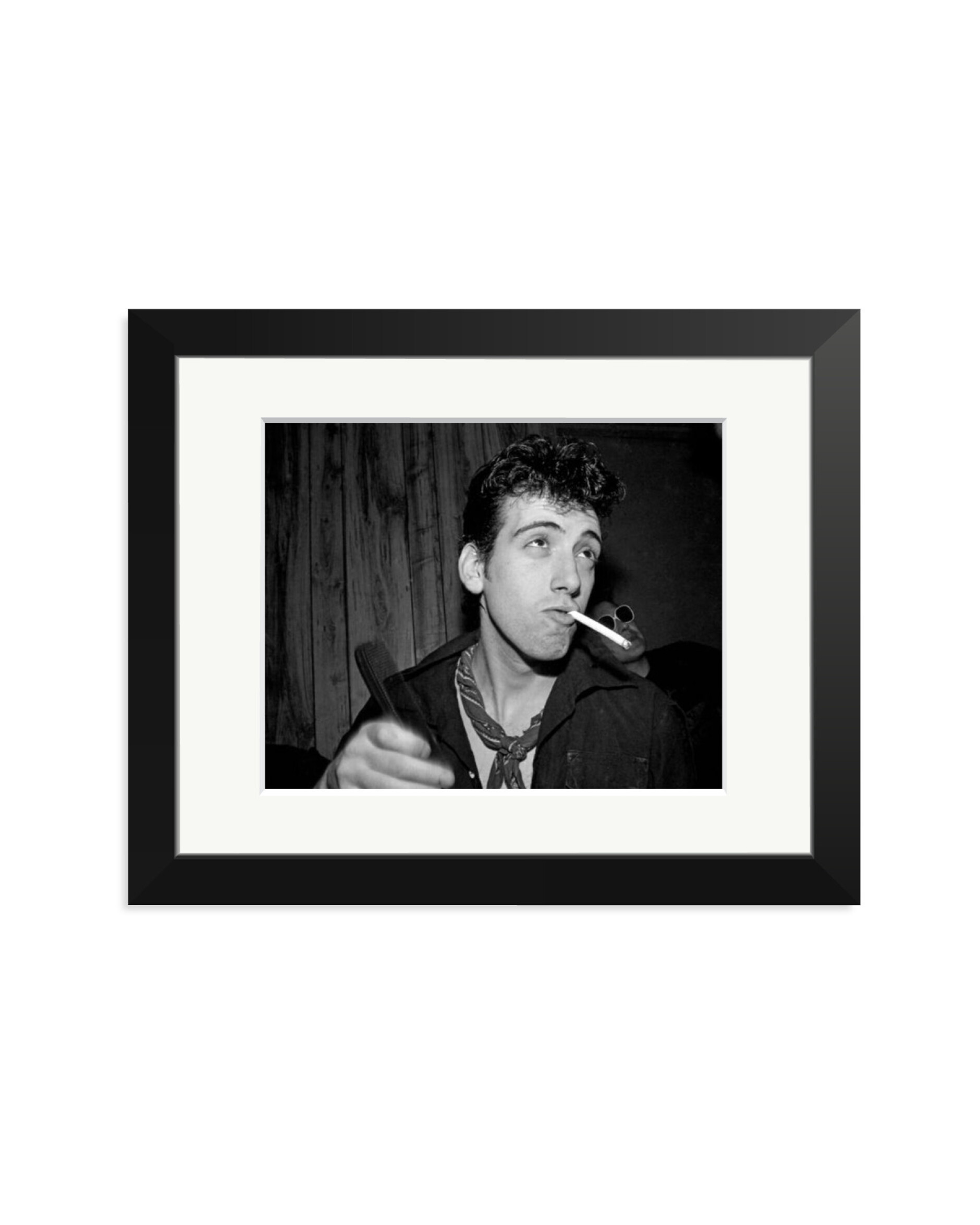 Mick Jones of The Clash Backstage 1979 Black / Small
