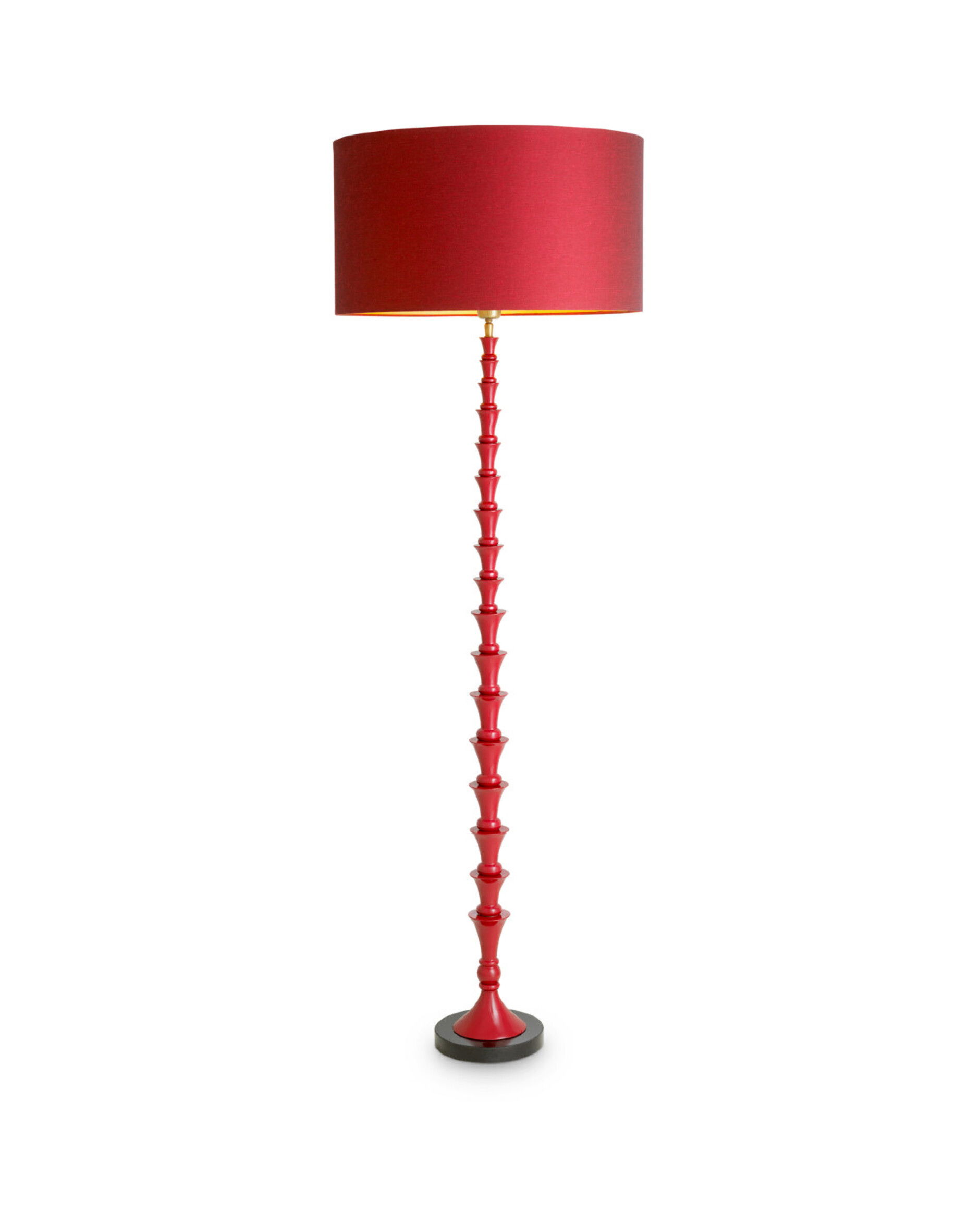 Arabella Stehlampe bordeaux red finish