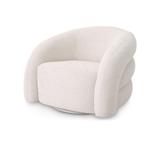 Lyssa off-white - Novelle Swivel Chair lyssa off-white