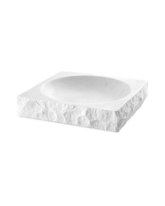 Generic skål white marble
