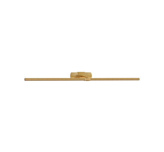 Langley 40" Picture Light Natural Brass