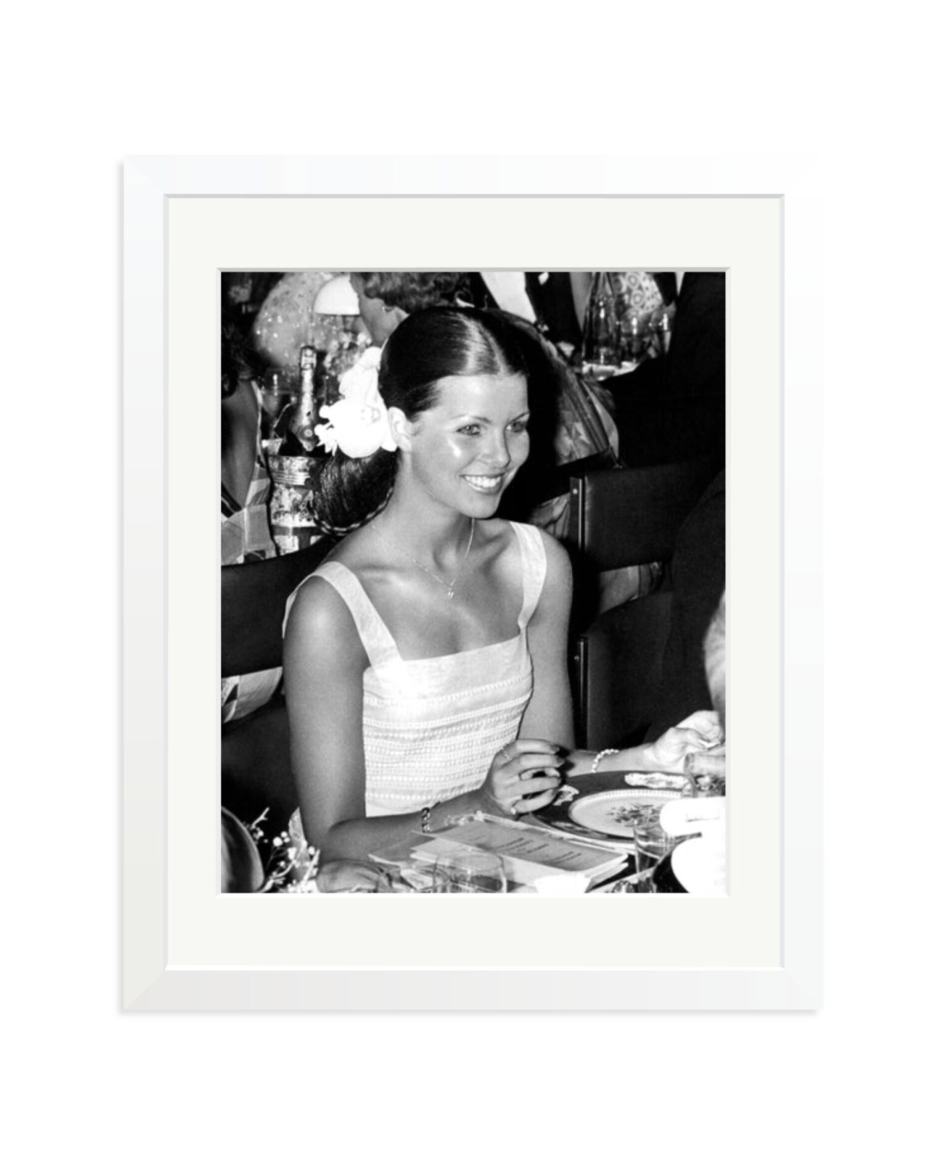 Princess Caroline of Monaco White / Medium