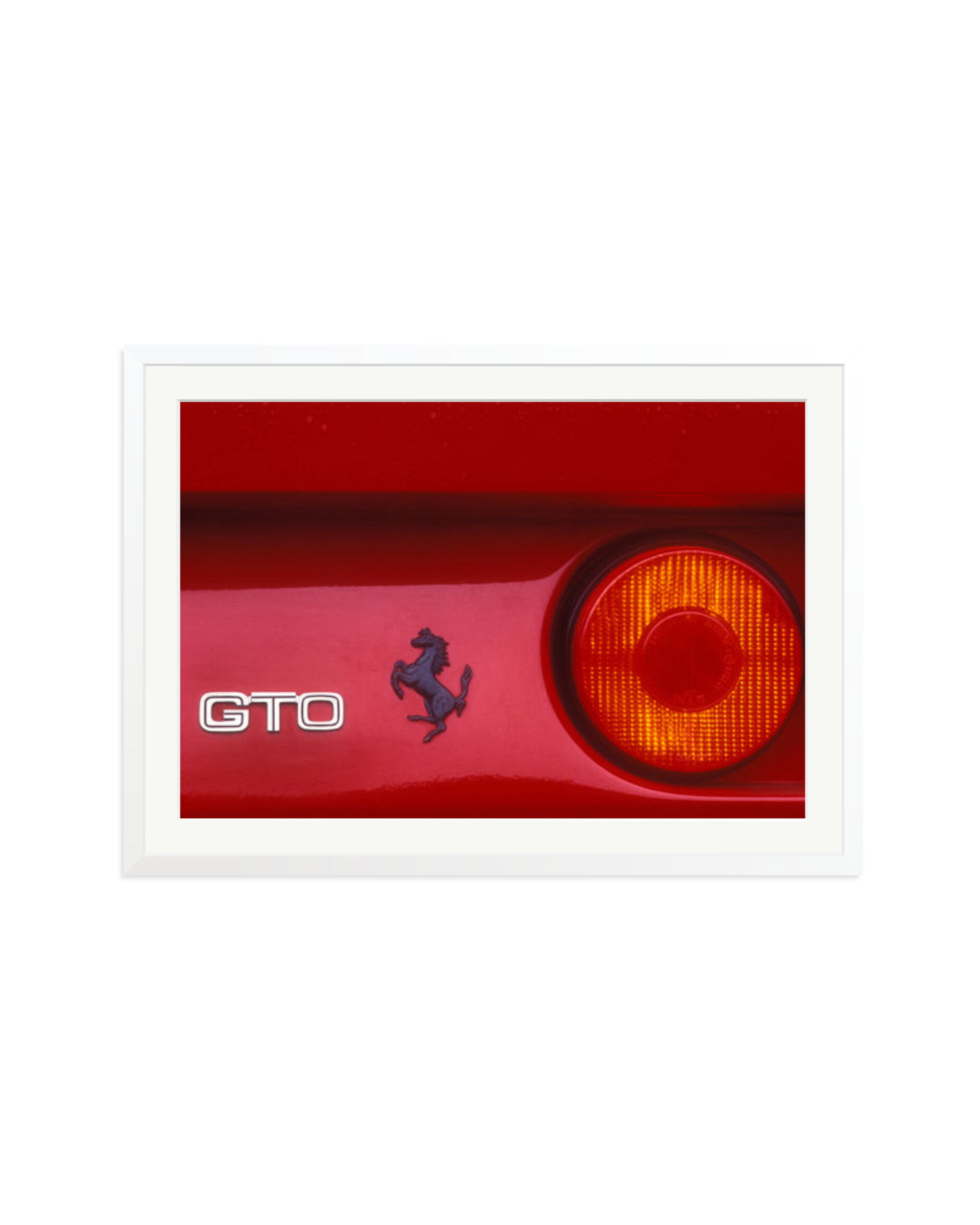 Ferrari 288 badge White / XXL