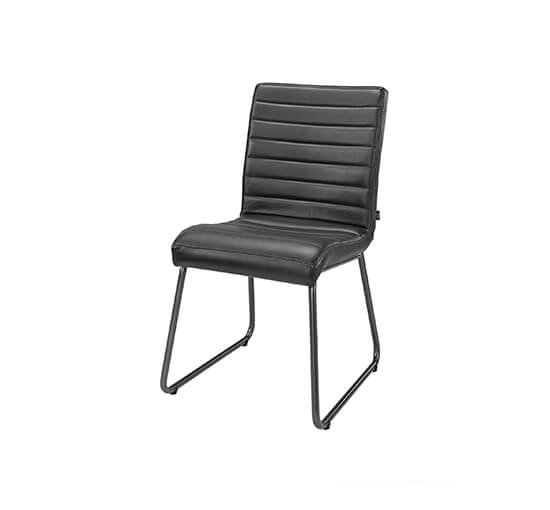 null - Sabina Dining Chair Black / Taupe