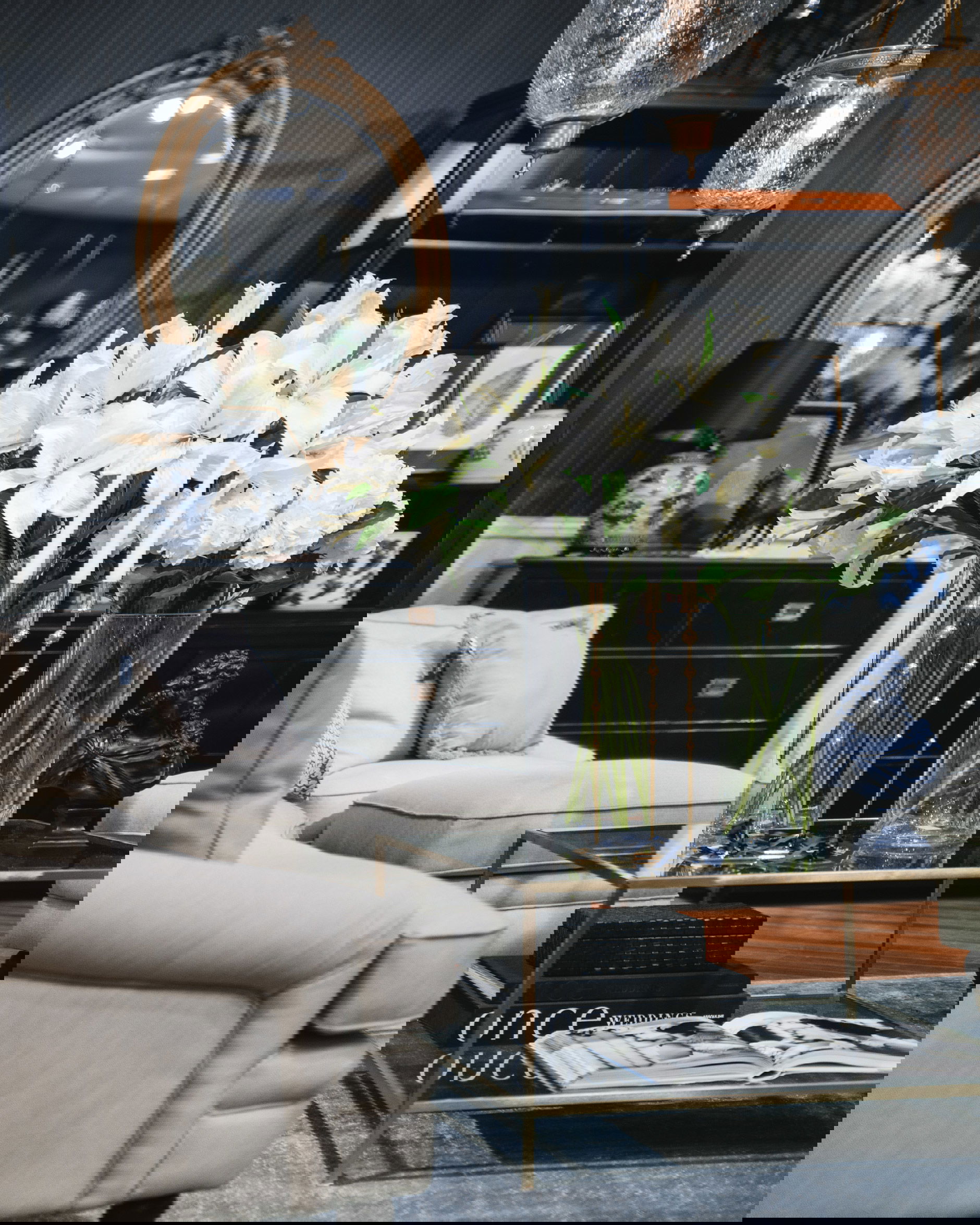 Big Square soffbord mässing