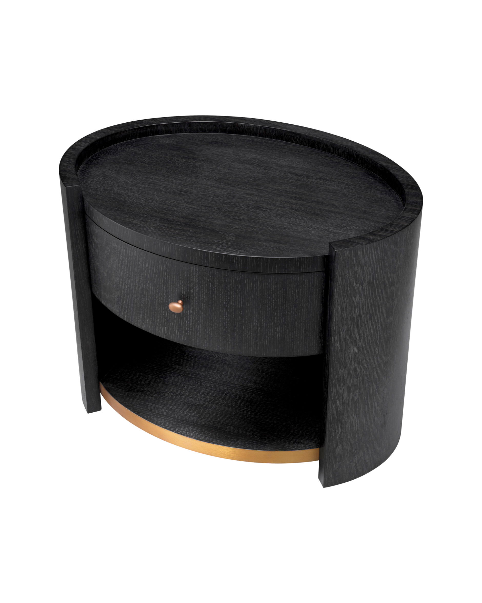 Rosemberg sängbord charcoal grey