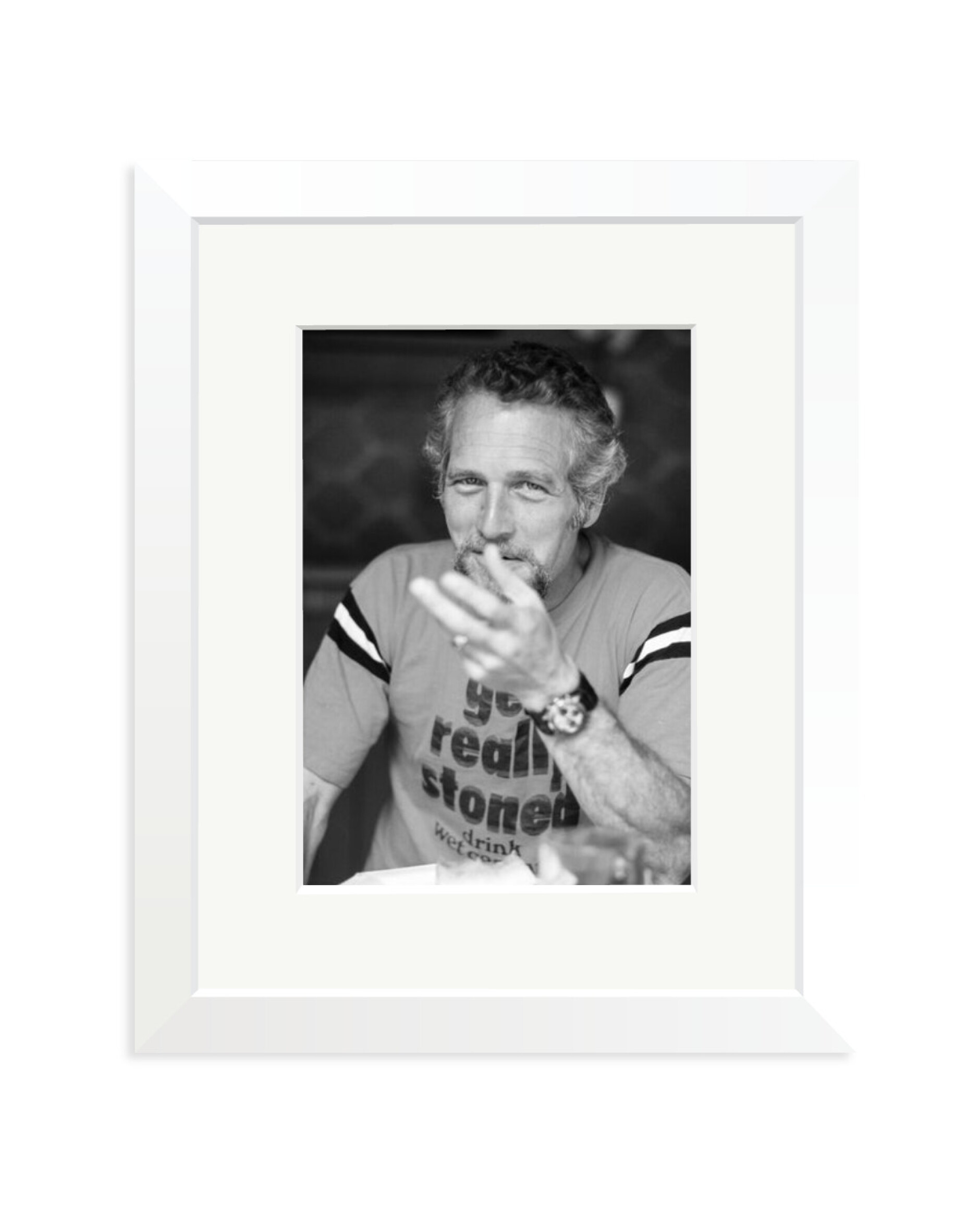 Paul Newman, 1981 White / Small