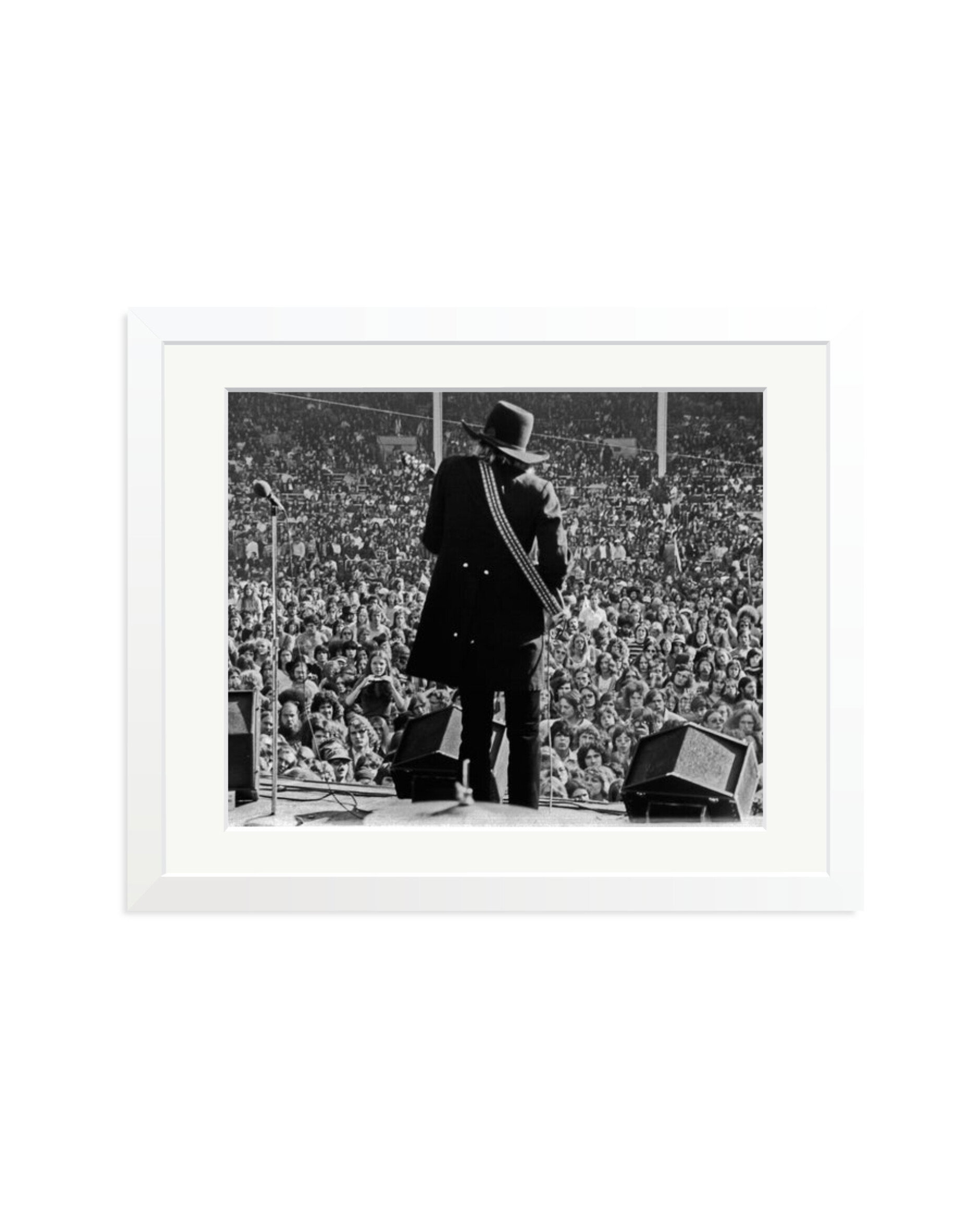 Joe Walsh at Cleveland Stadium White / Medium
