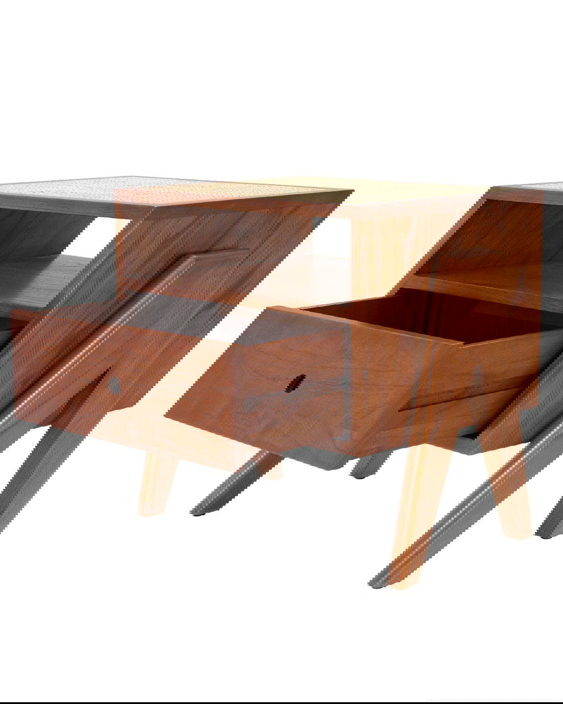 Latour Bedside Table Brown