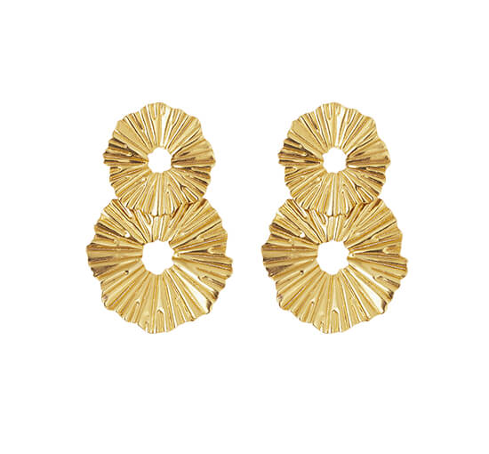 Gold - Vassia Earrings Gold