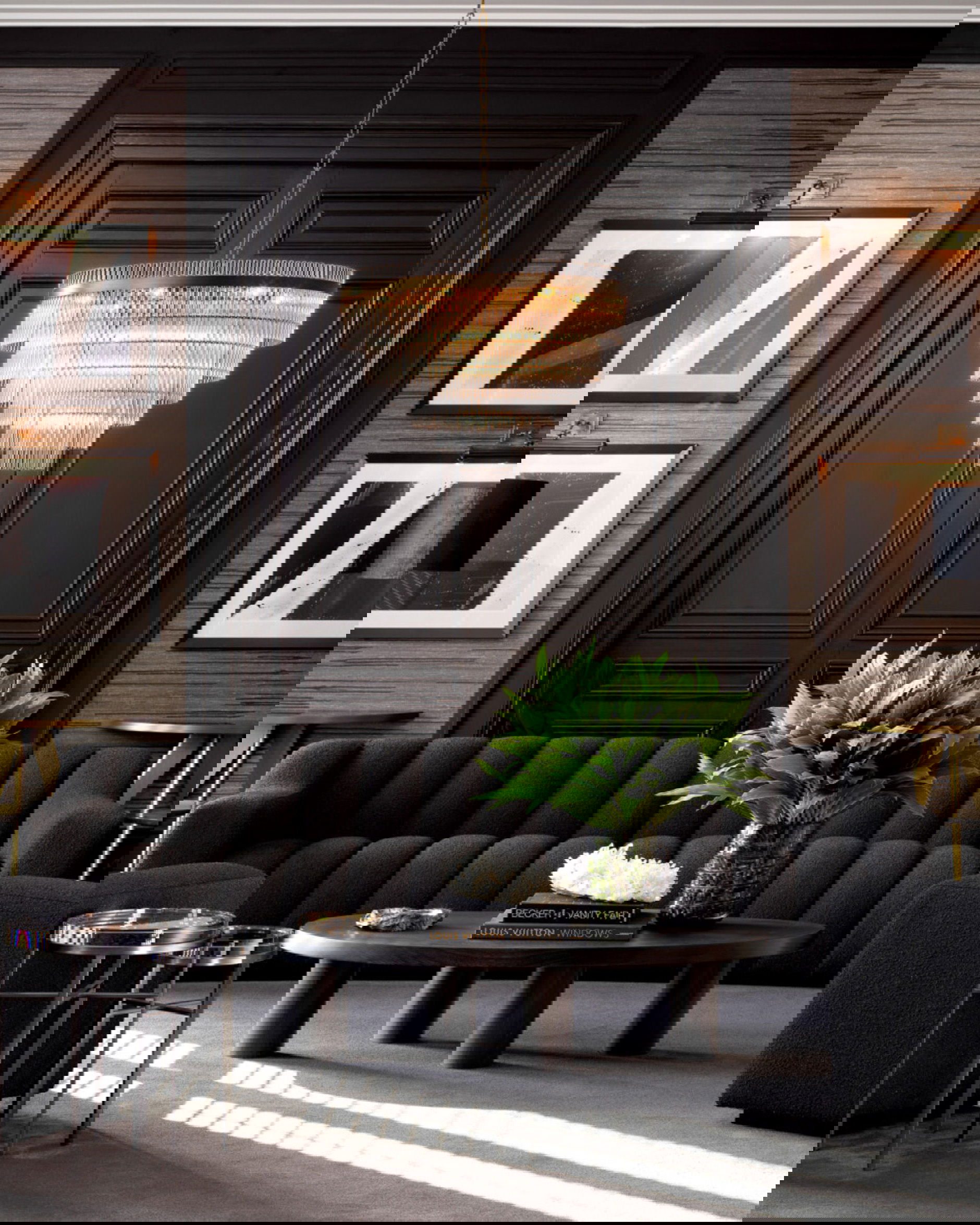 Kelly bank bouclé black