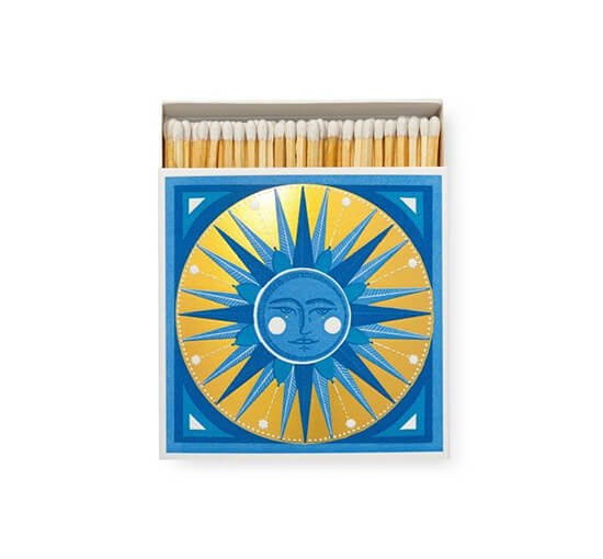 Blue/Yellow - Cigar Matches