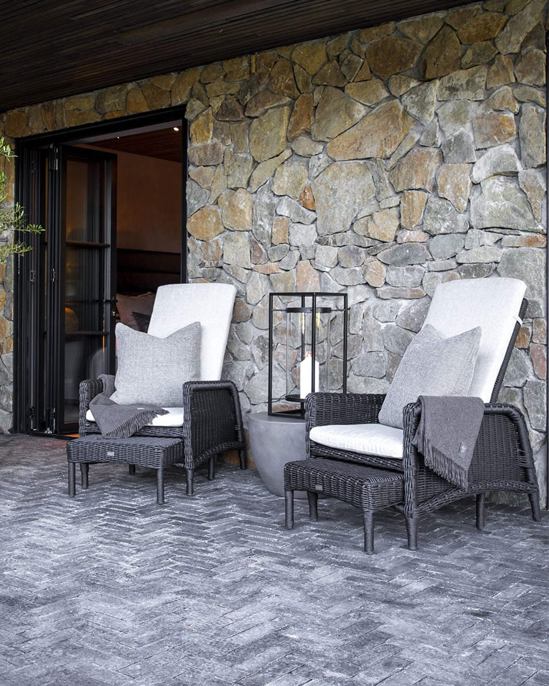 Tampa solsäng svart