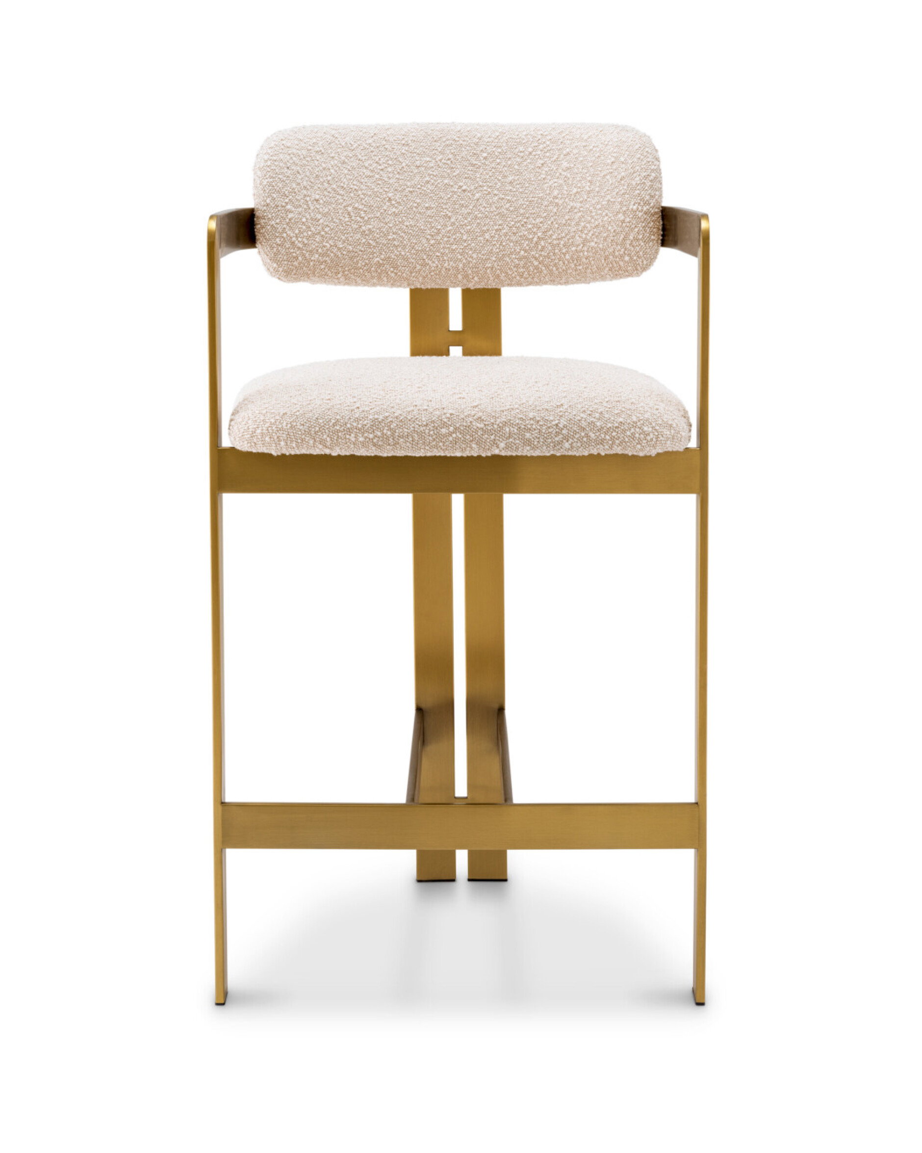 Donato Counter Stool Bouclé Cream