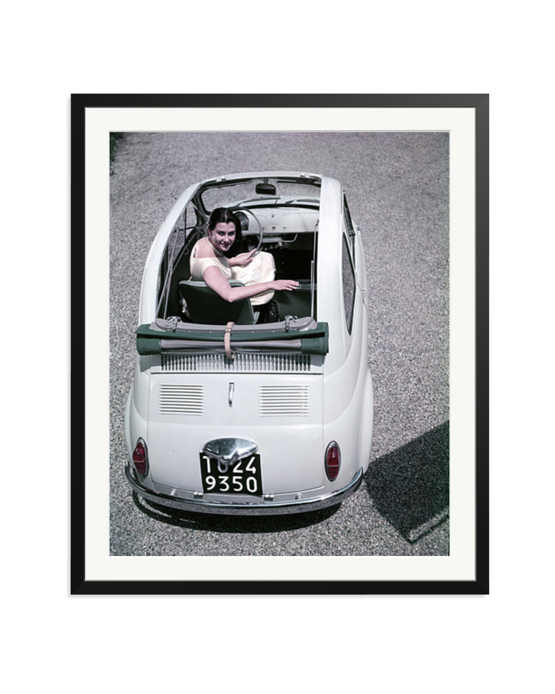 Fiat 500 - Woman Sunroof Black / XXL