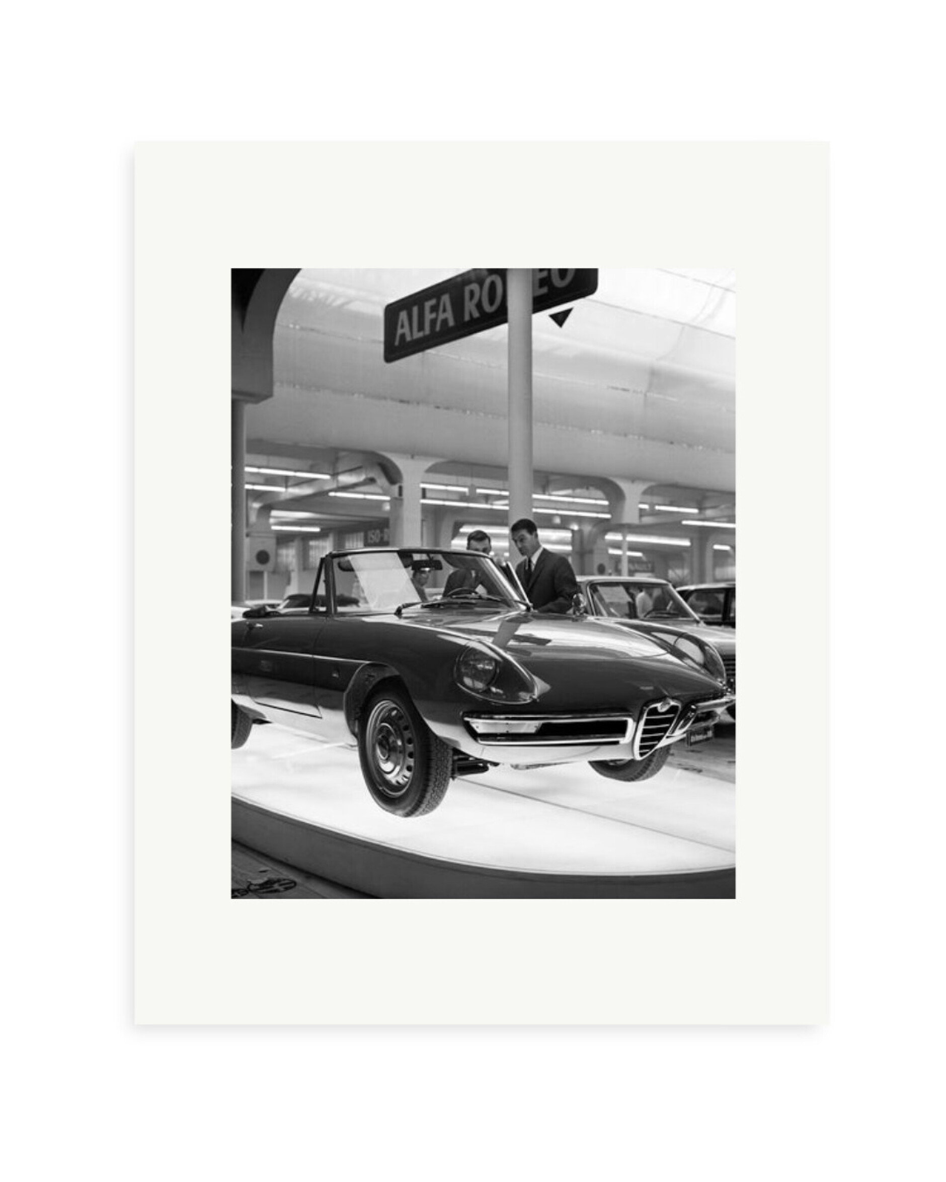 Alfa Romeo Spider 1600 Print Only / Small