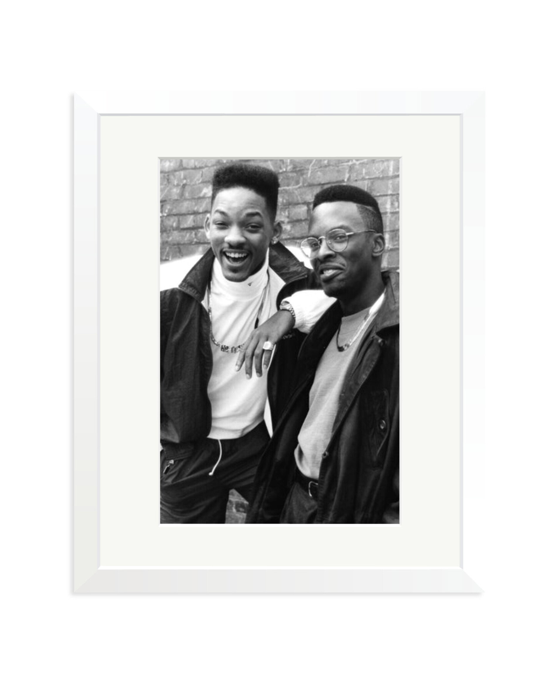 DJ Jazzy Jeff & The Fresh Prince Will Smith White / Medium