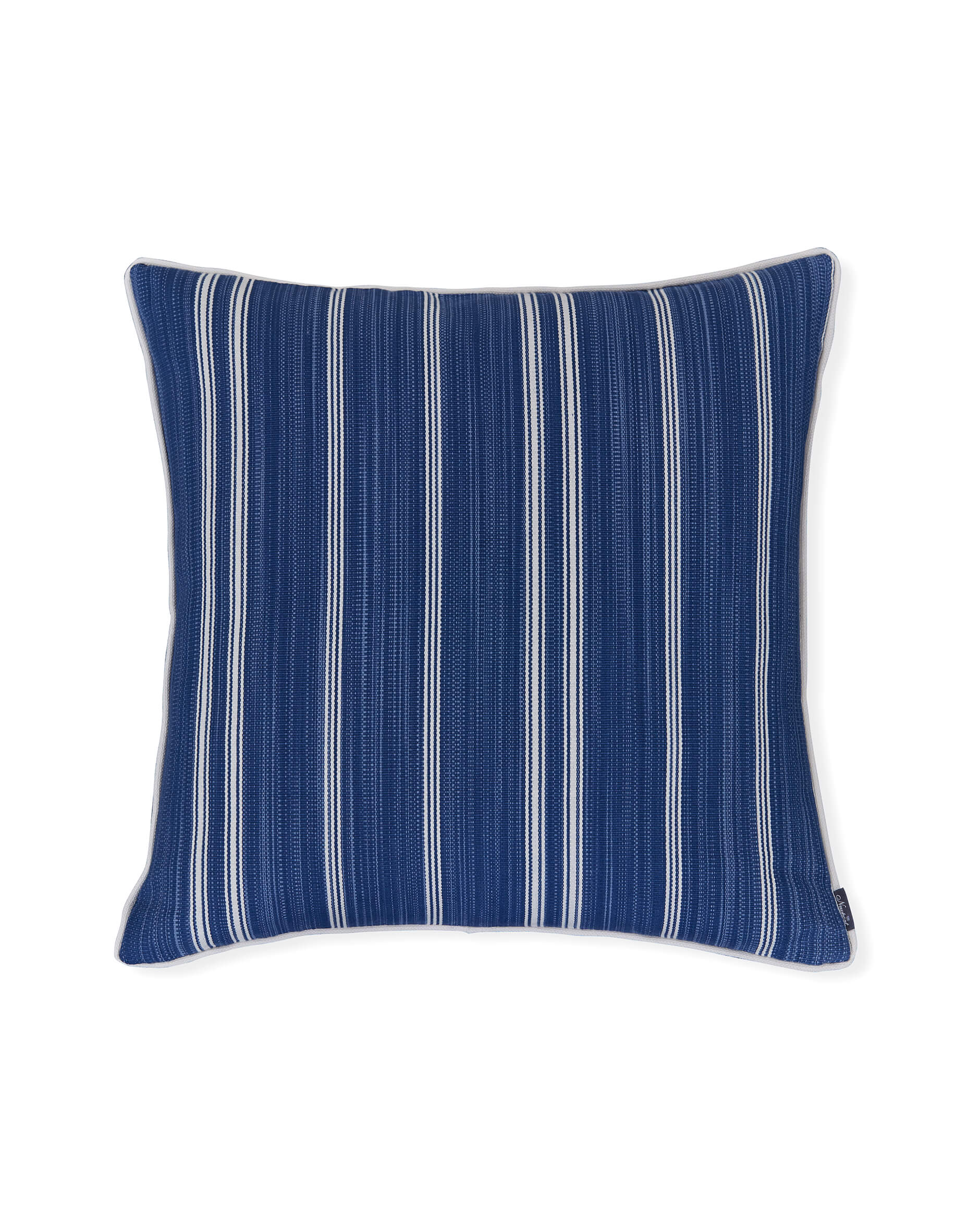 Batchelder Ticking kuddfodral indigo