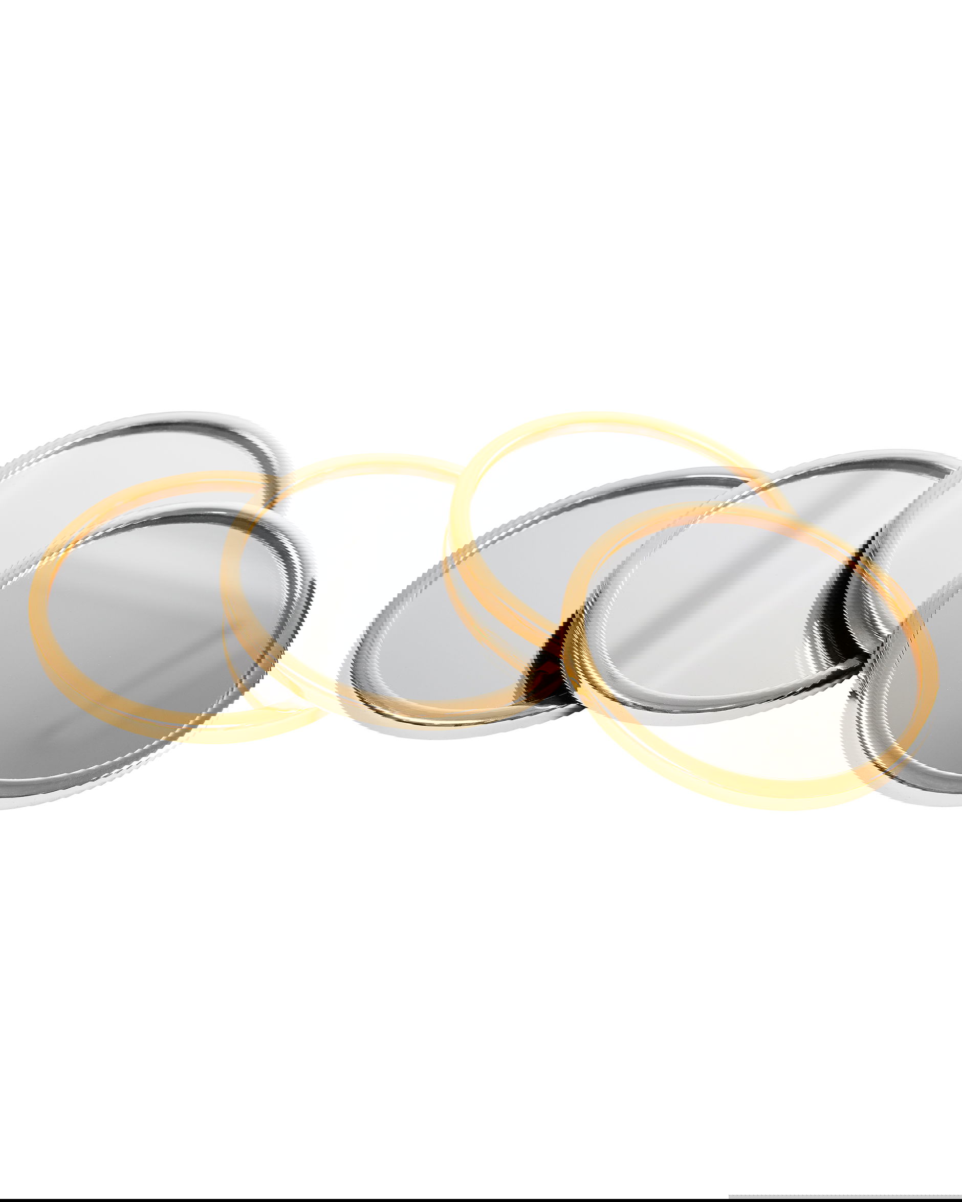 Garrett glasunderlägg guld 4-pack