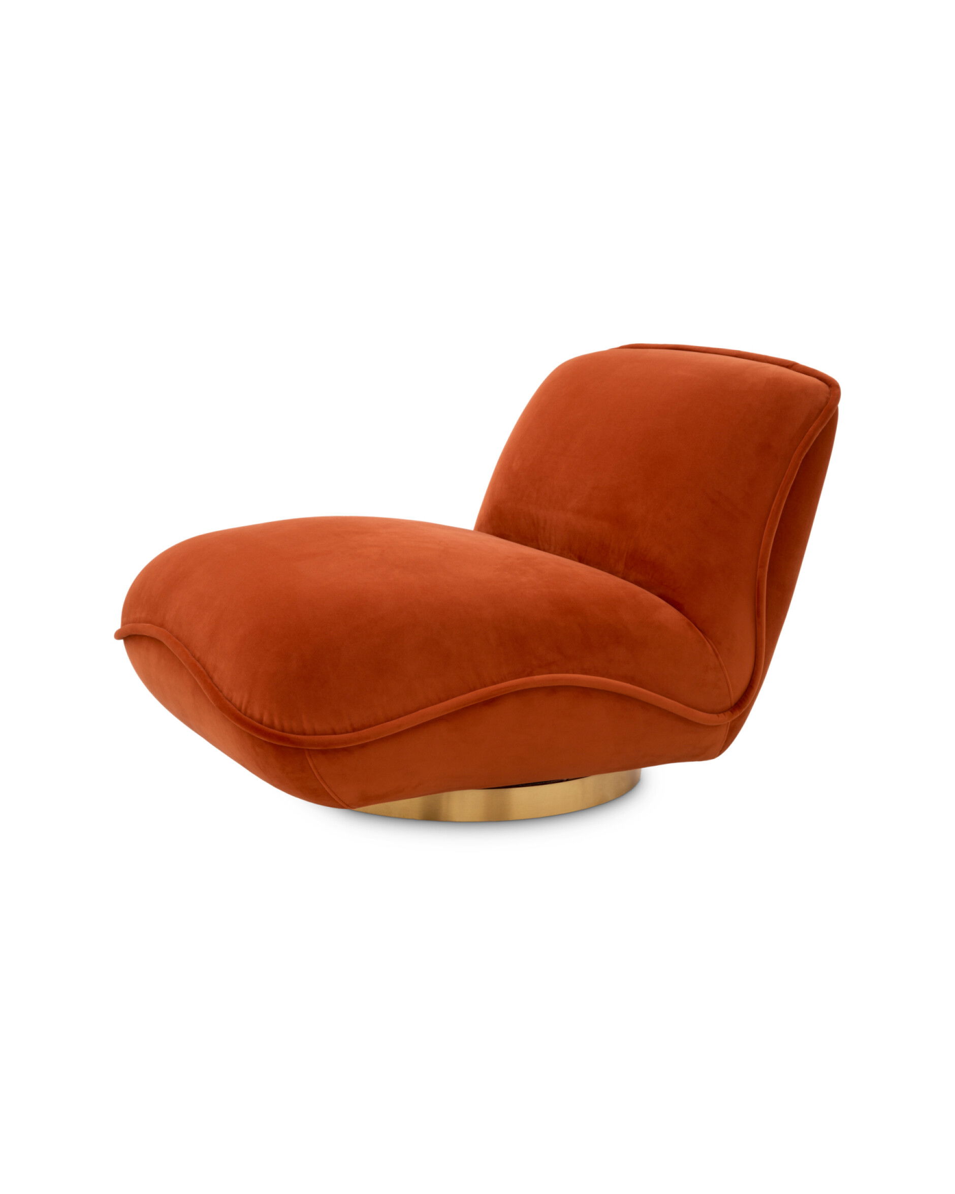 Relax fåtölj savona orange velvet