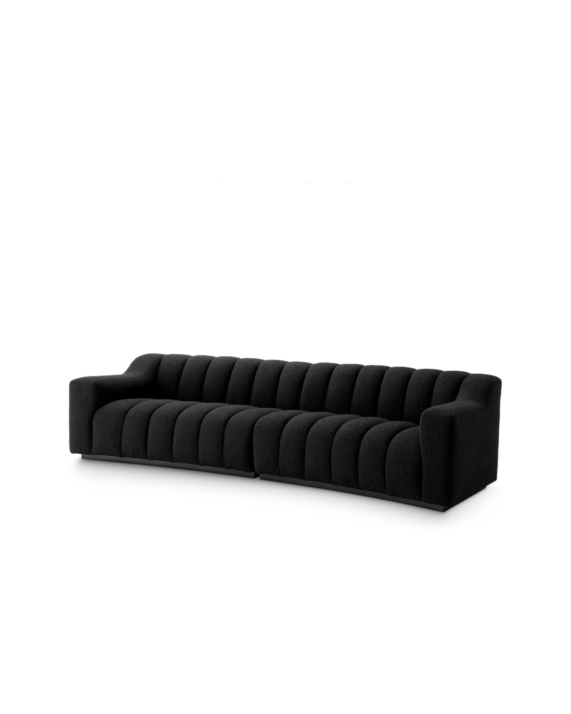 Kelly bank bouclé black