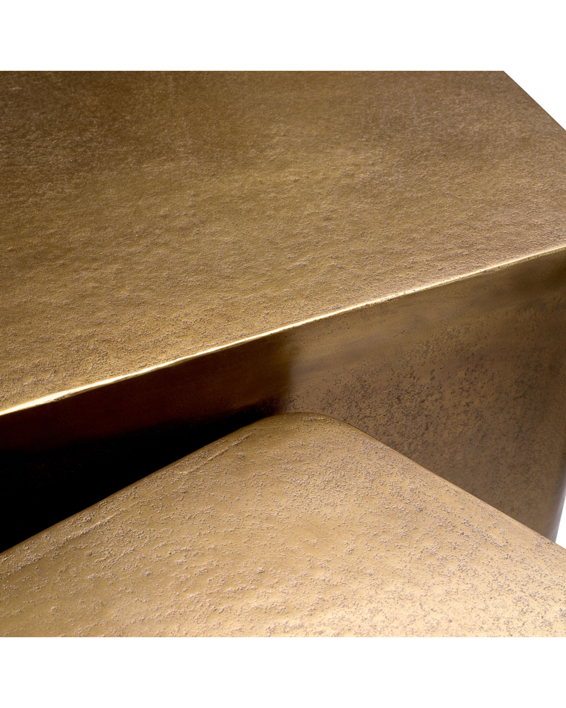 Veenazza soffbord antik mässing 3-set