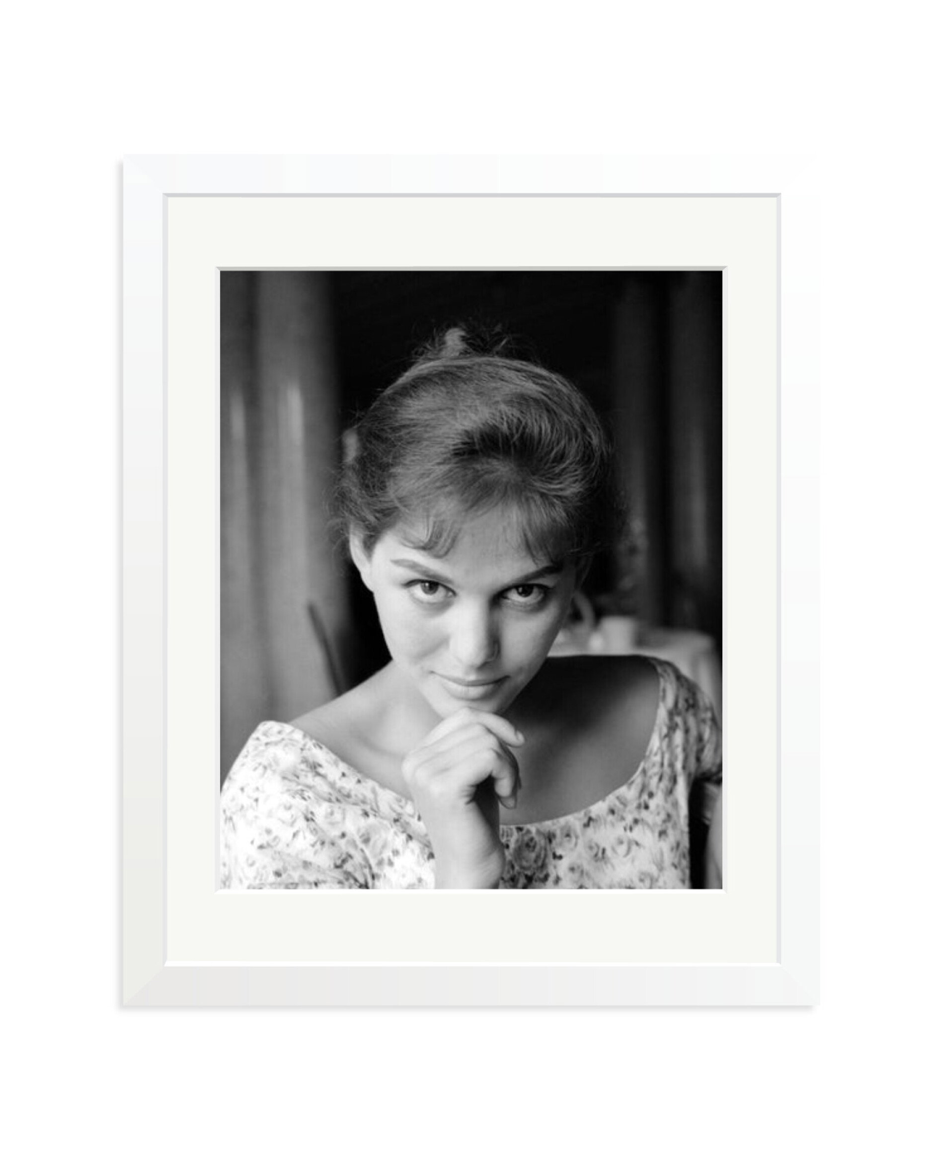 Claudia Cardinale in 1958 White / Medium