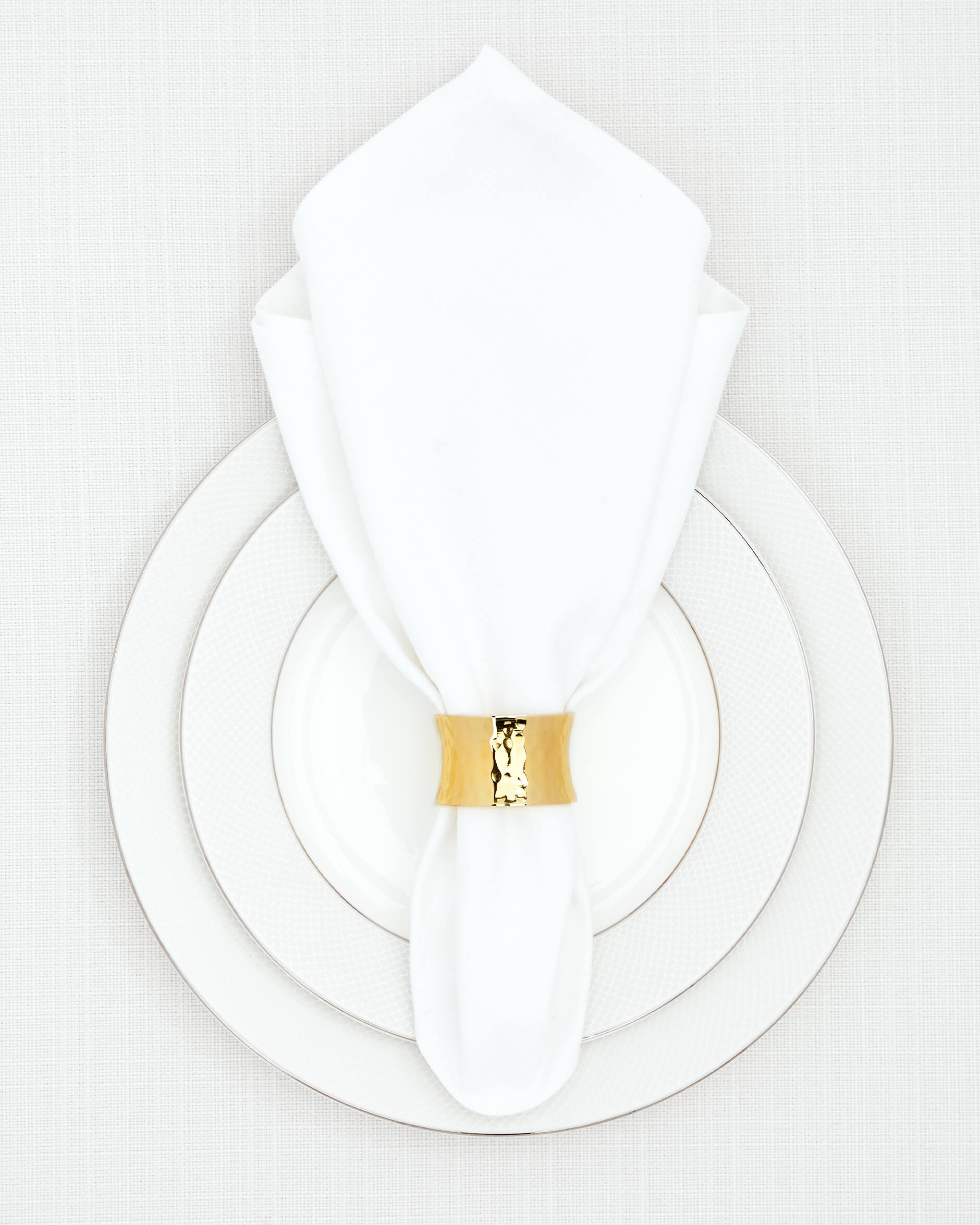 Kintra servettring mässing