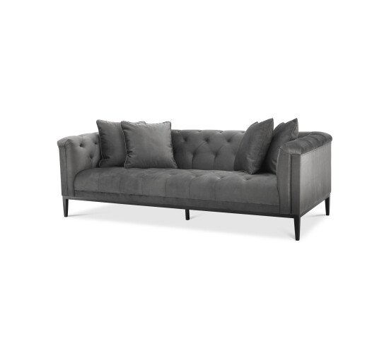 Mörkgrå - Cesare soffa pebble grey