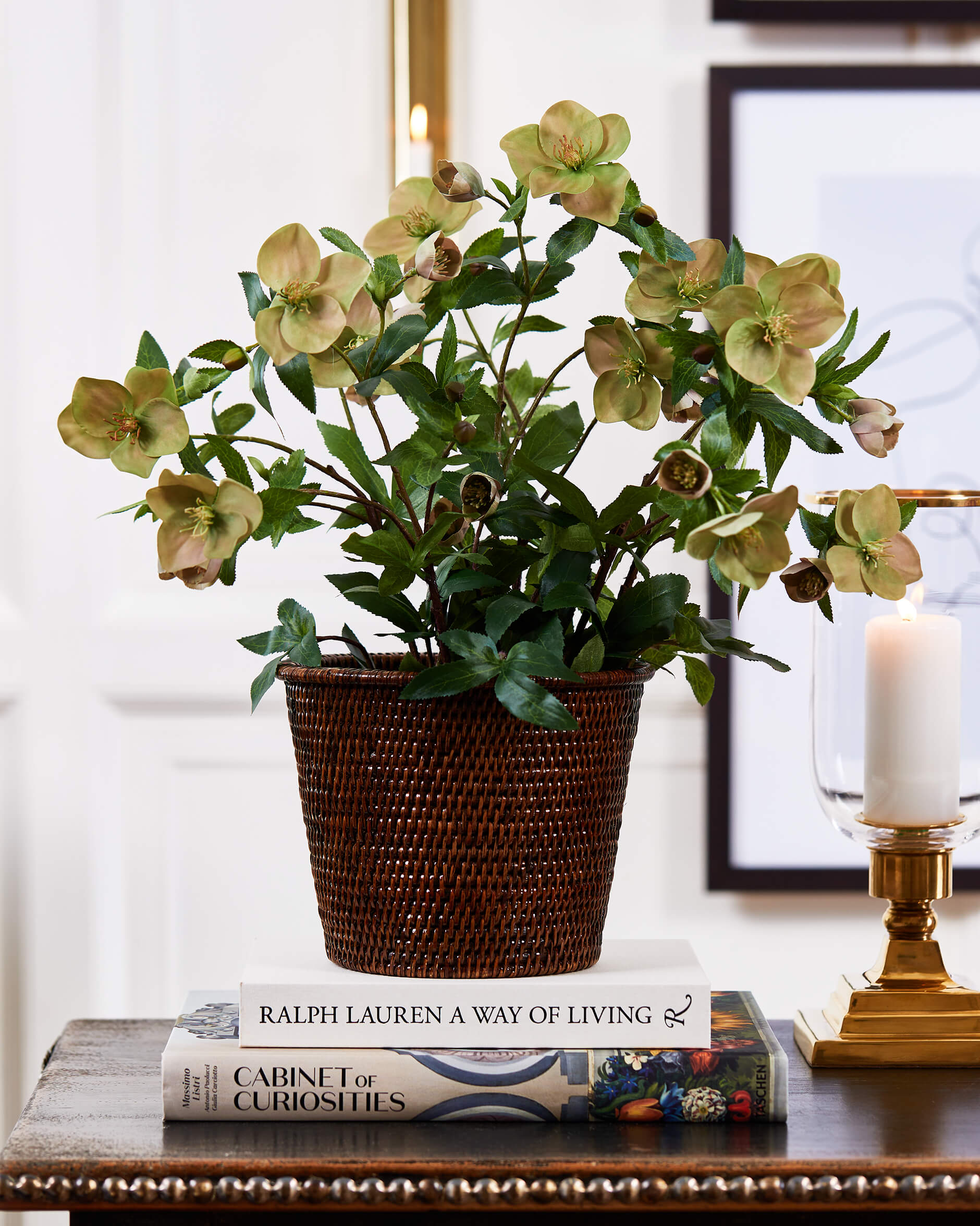 Julros konstväxt rosa