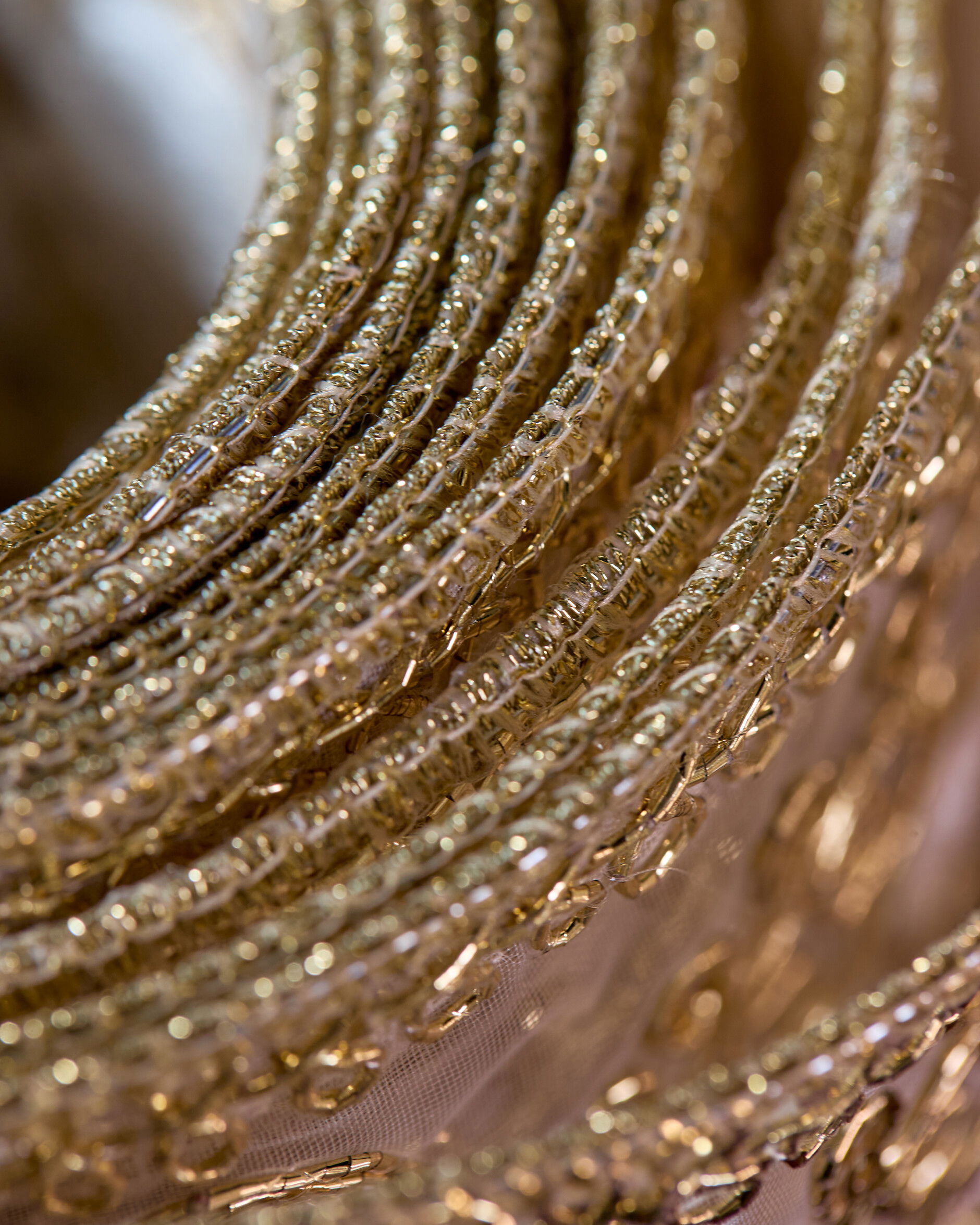 Cecily textiellint goud 4,5 m