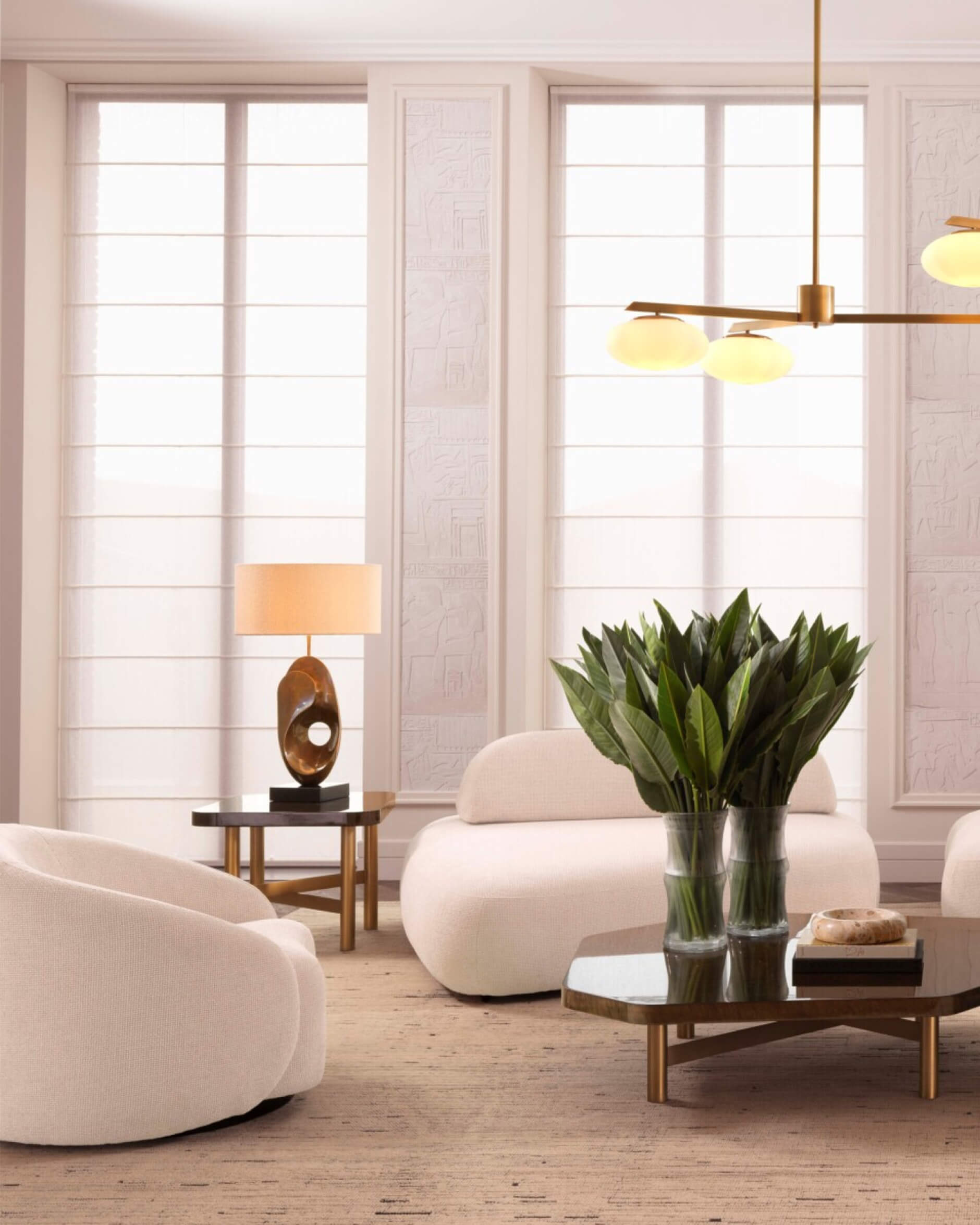 D'Ancona Table Lamp Vintage Brass