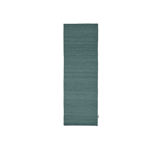 Teal - Plain Teppich Beige