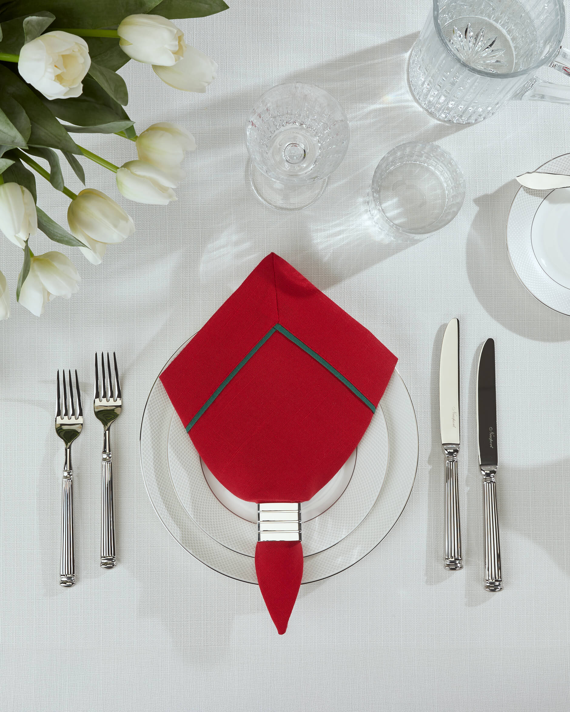 Castleford lautasliina punainen