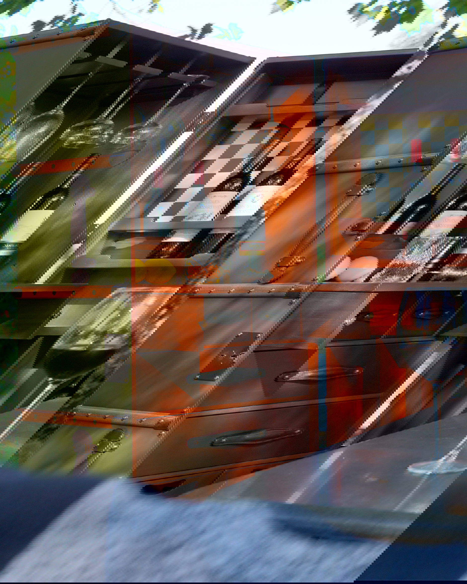 Stateroom barskåp grön