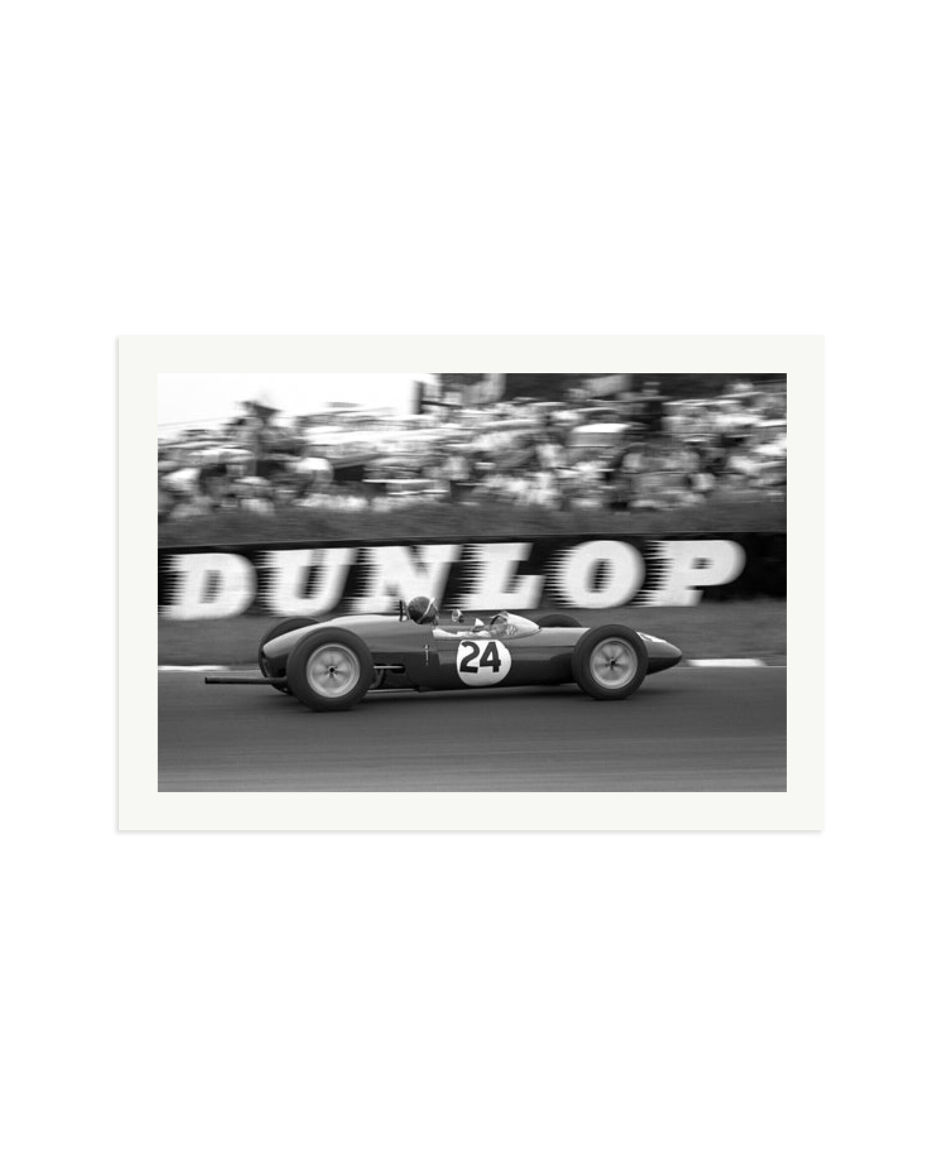 Jim Clark in a Lotus 21 Print Only / XXL
