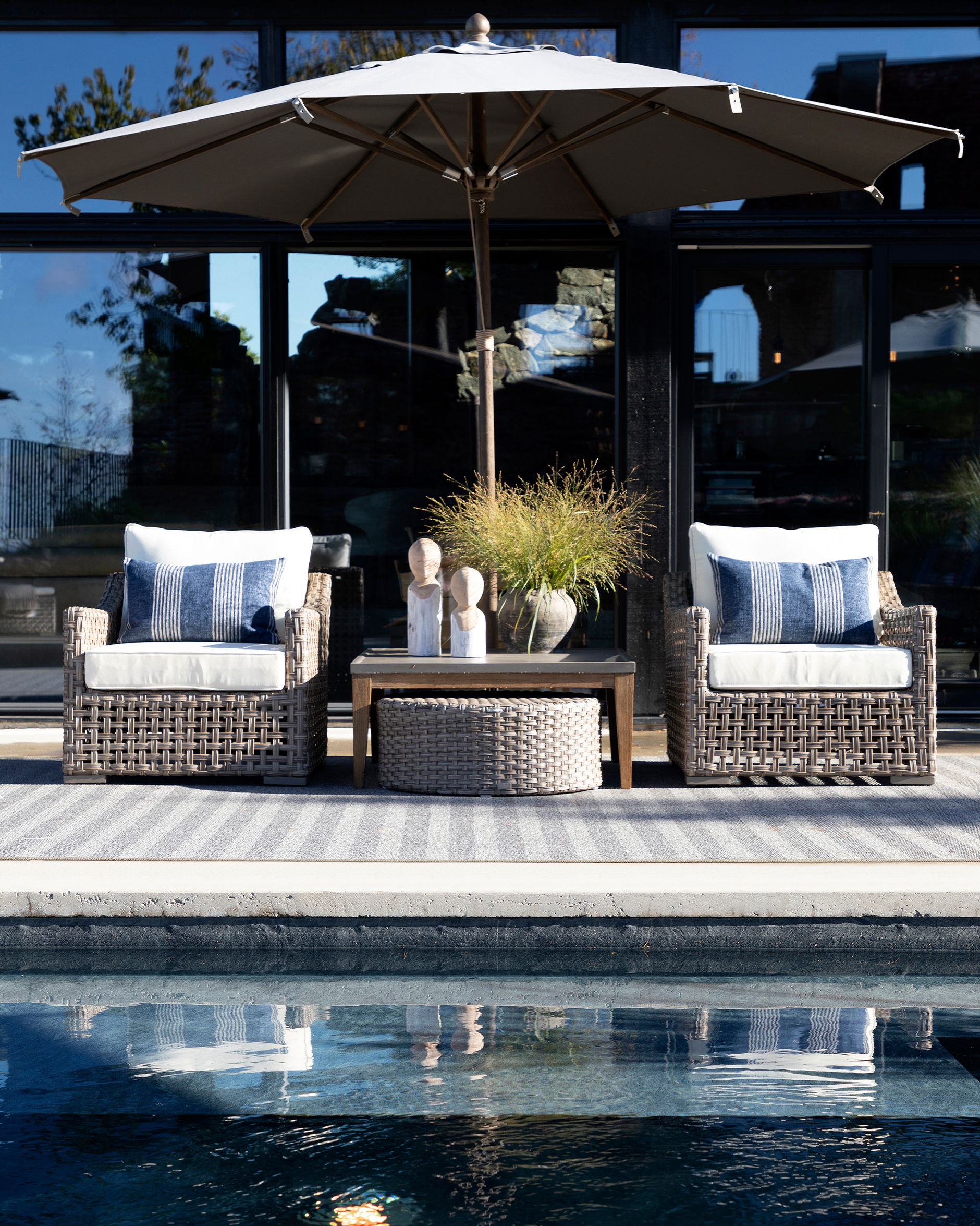 San Remo fåtölj grå