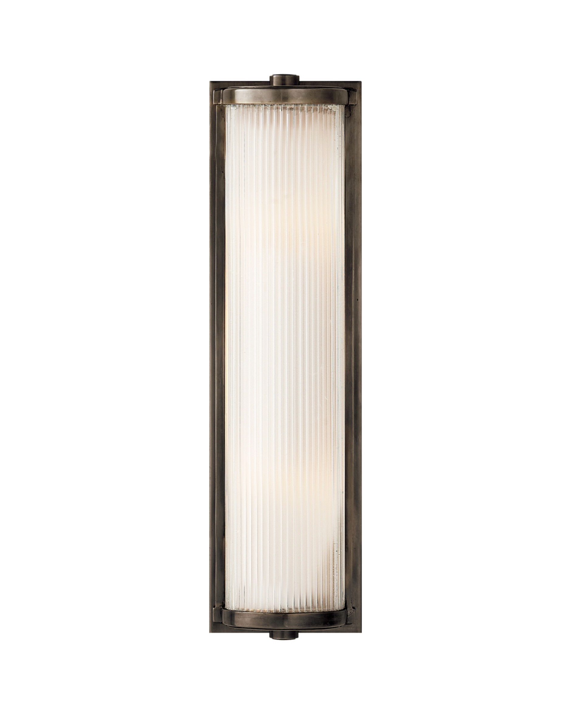 Long Dresser vägglampa brons