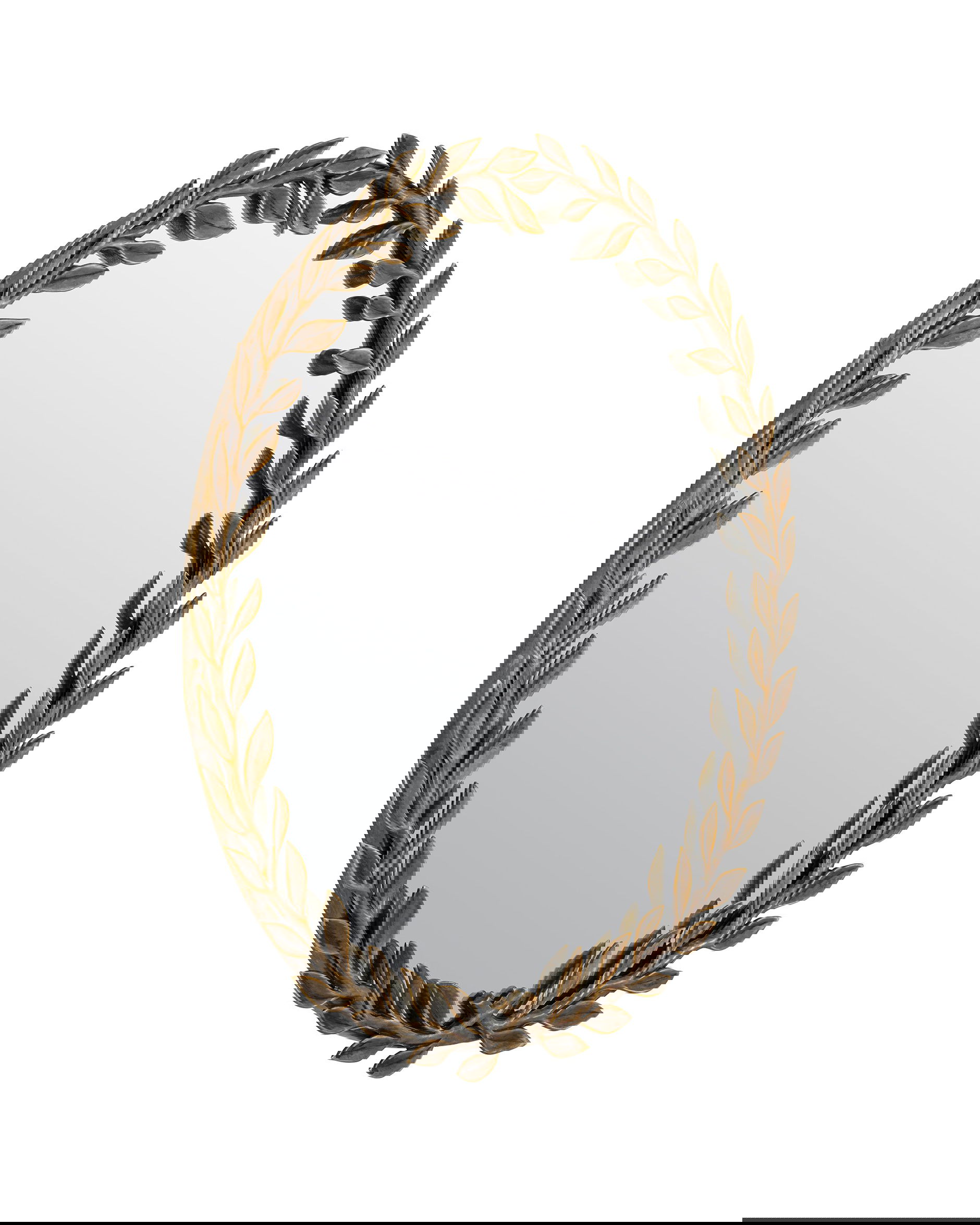 Duras spegel vintage mässing