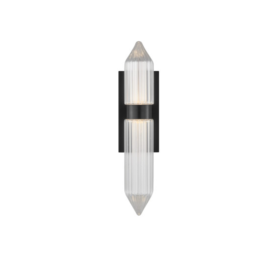 Langston Large Wall Sconce Plated Dark Bronze