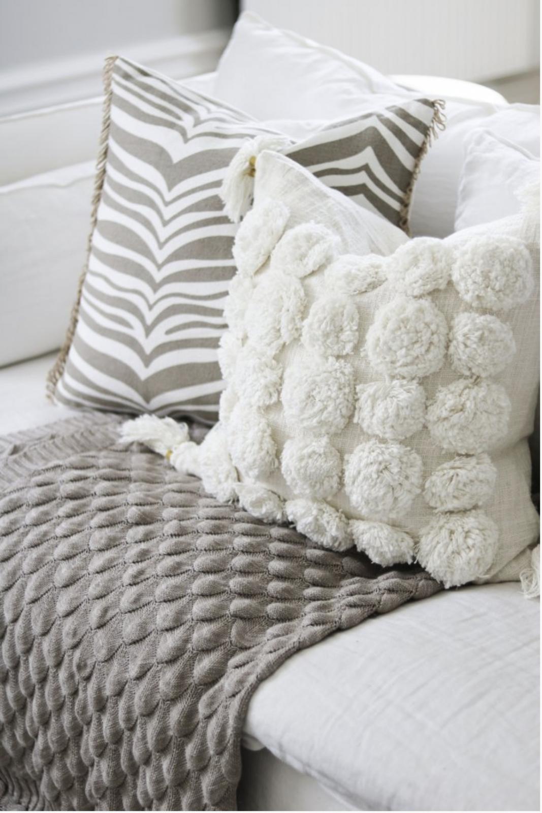 Gems pläd simply taupe OUTLET