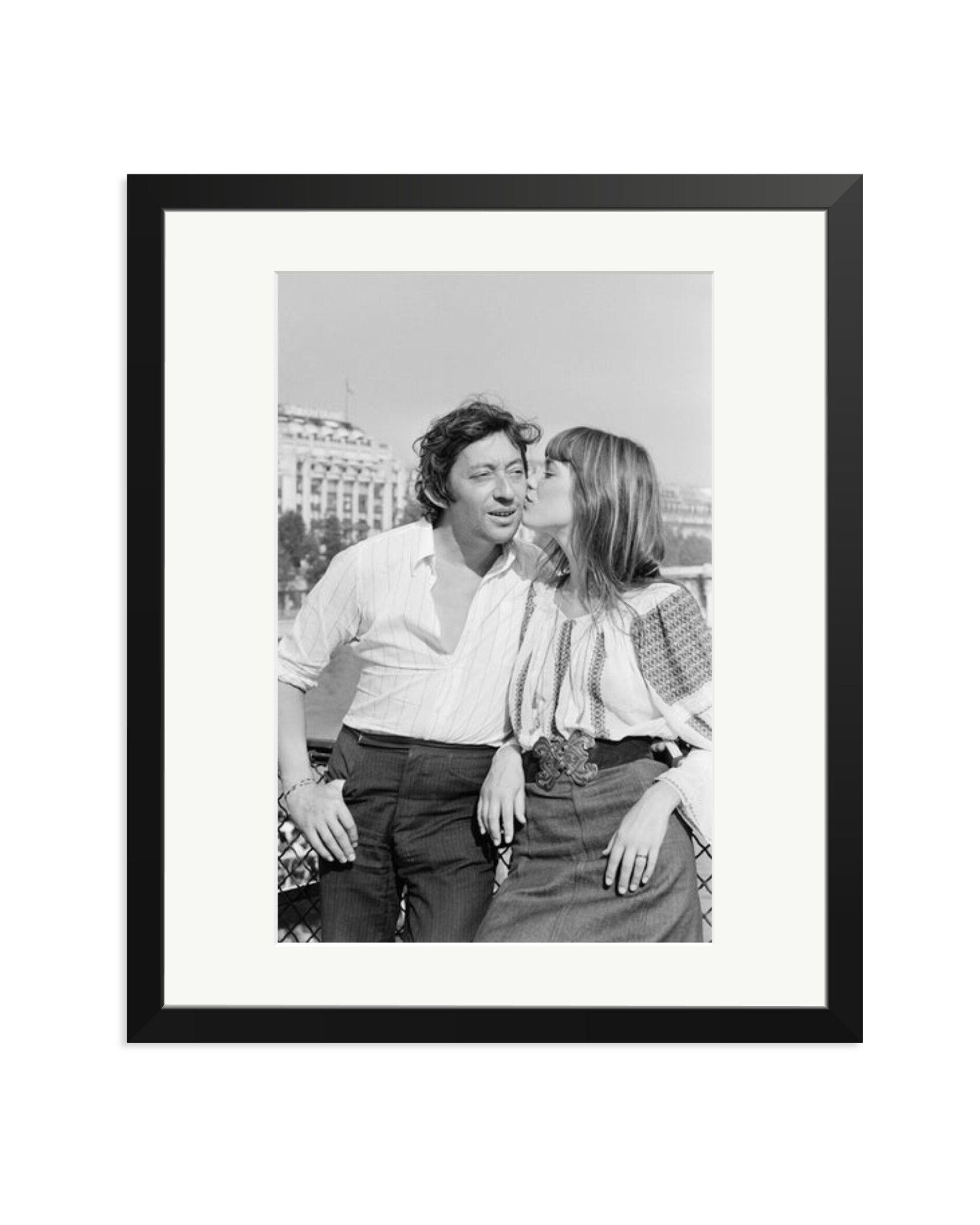 Gainsbourg and Birkin in Paris Black / Large