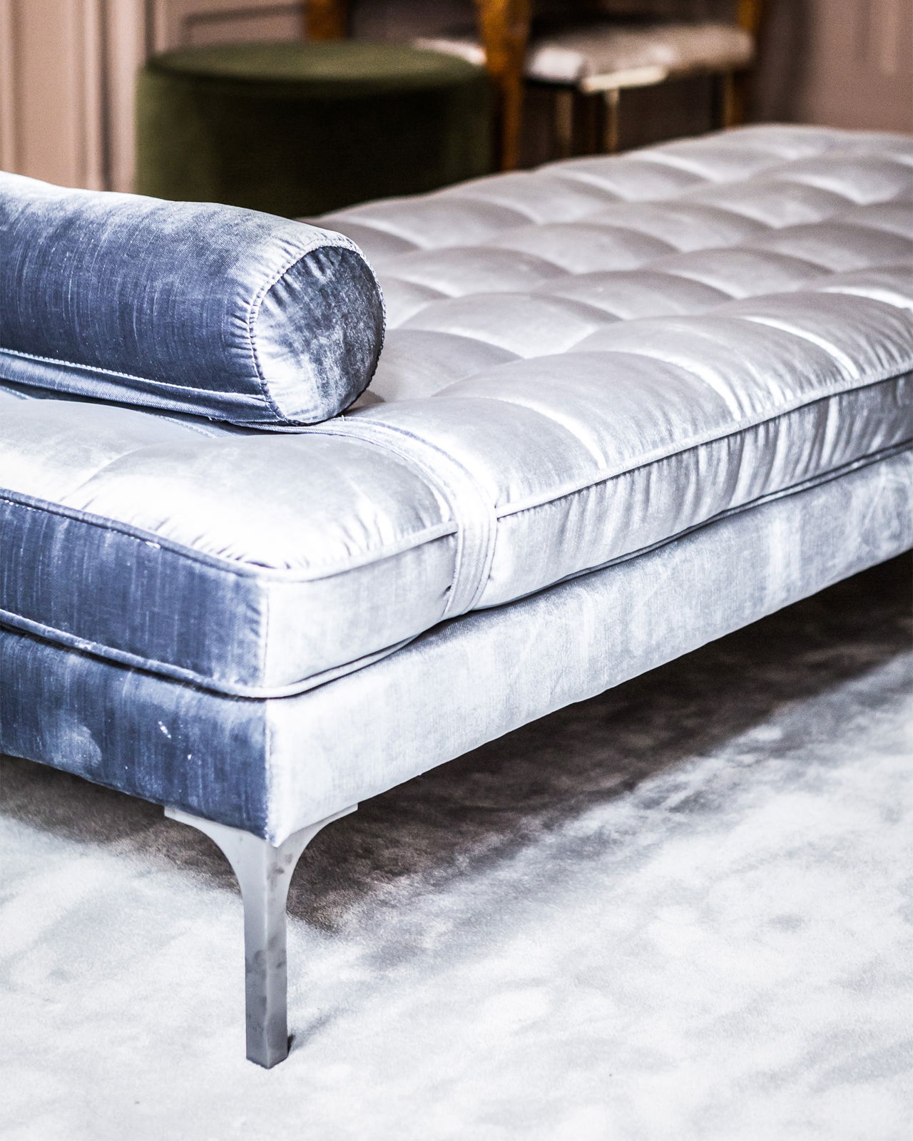 Bonham dagbädd blue steel/mässing